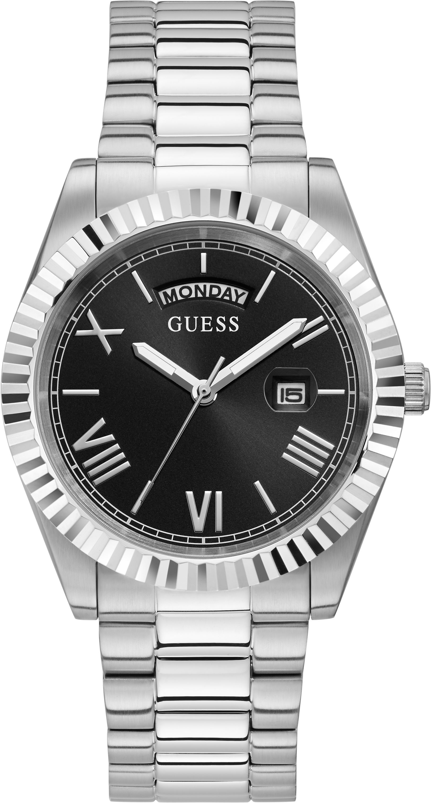 Guess Quarzuhr CONNOISSEUR, GW0265G1, Armbanduhr, Herrenuhr