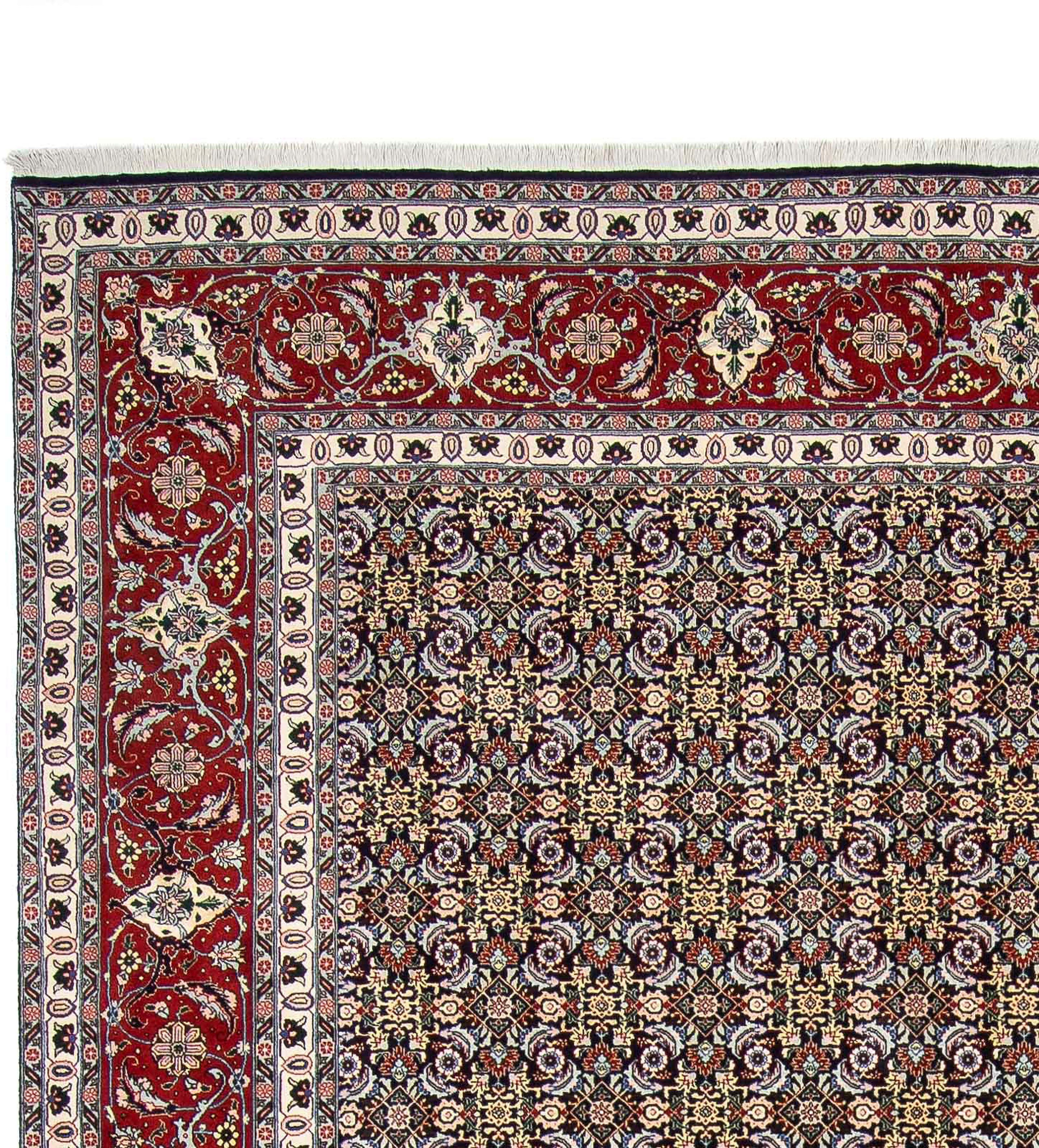 Orientteppich Perser - Einzelstück 7 297 Handgeknüpft, - rechteckig, mit morgenland, cm mehrfarbig, - x Wohnzimmer, 358 Höhe: Zertifikat mm, Royal - Täbriz
