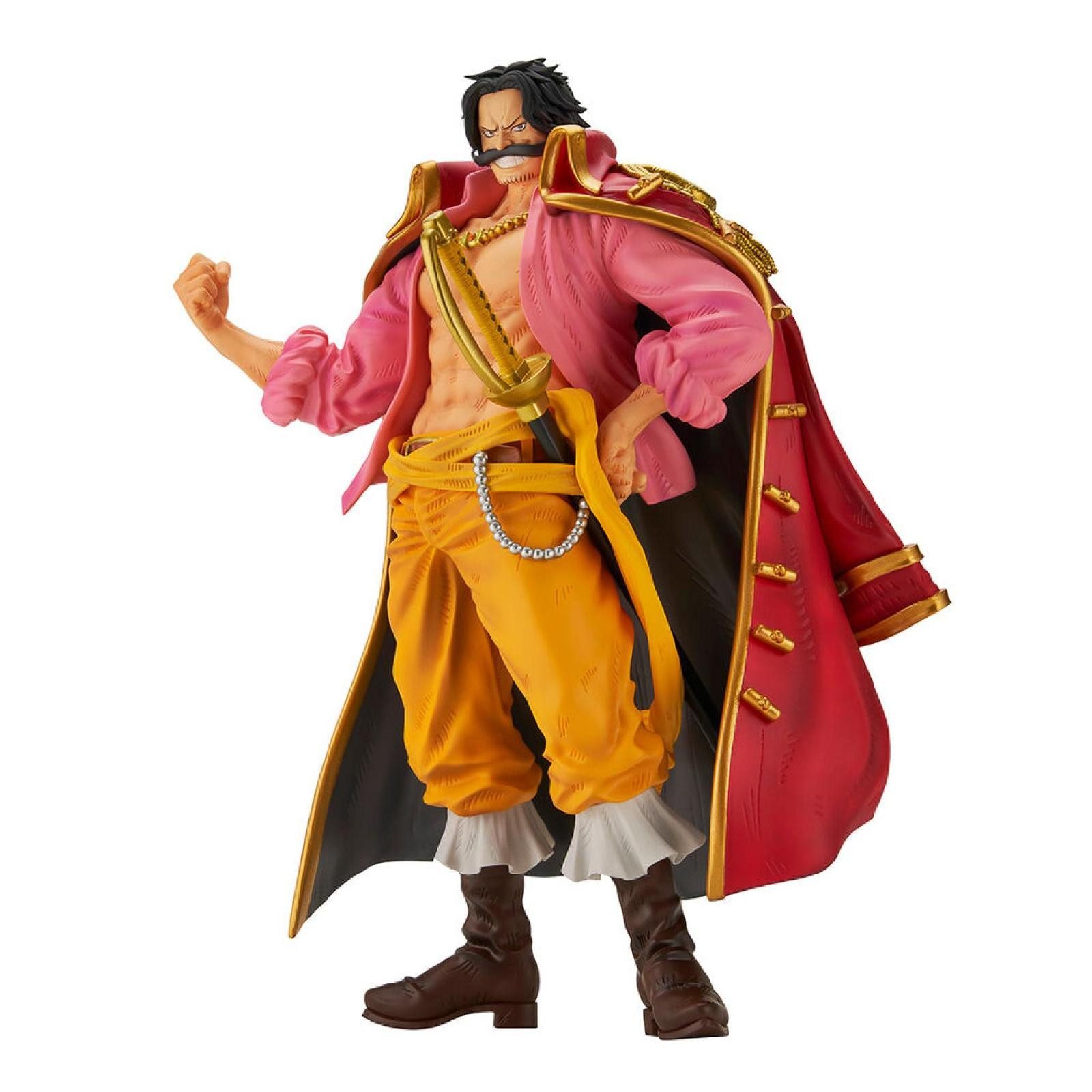 Banpresto Sammelfigur One Piece Roger Pirates Gol D Roger Ichibansho figure 21cm