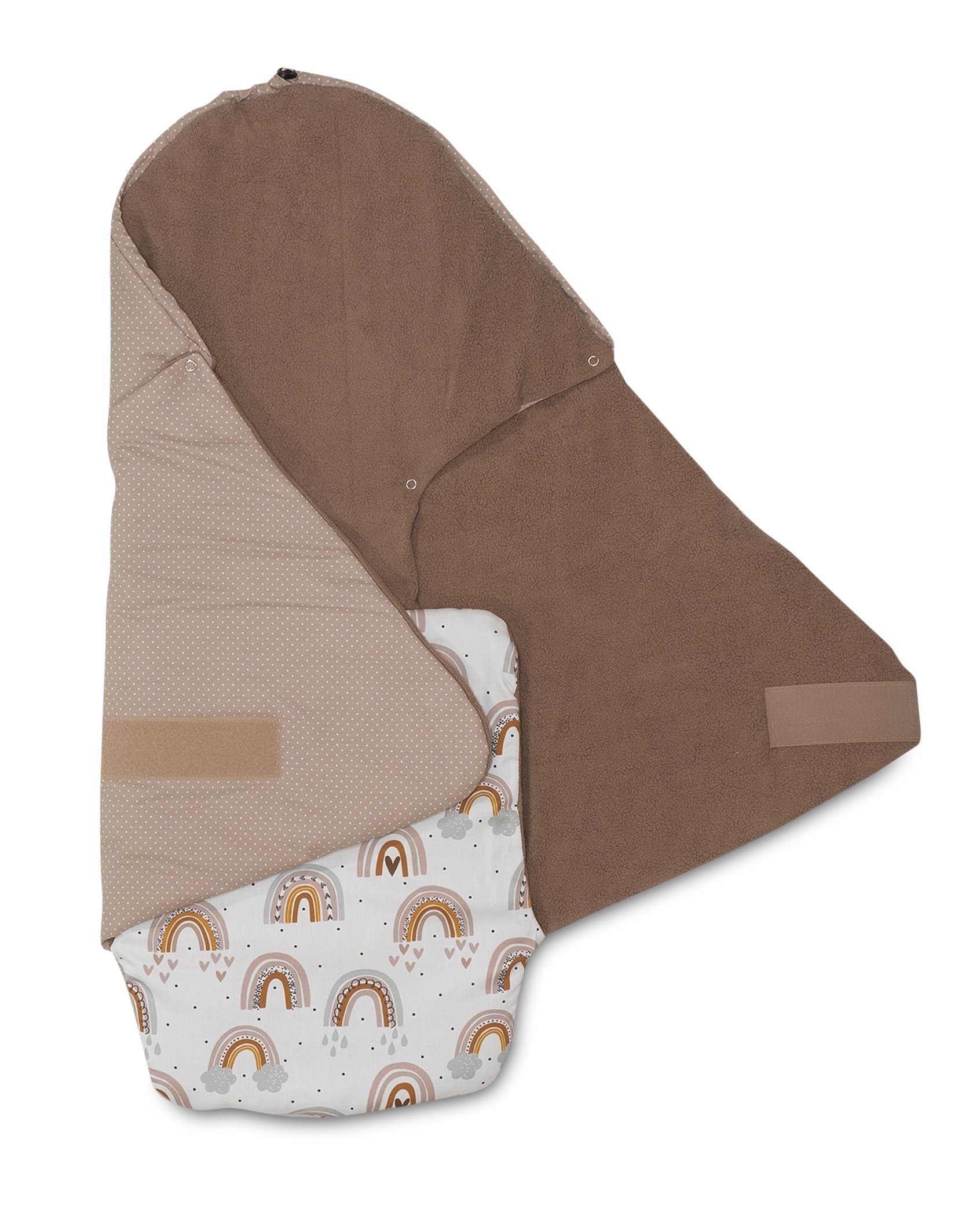 Einschlagdecke Sommer-Einschlagdecke Babyschale Regenbogen (0 bis günstig online kaufen