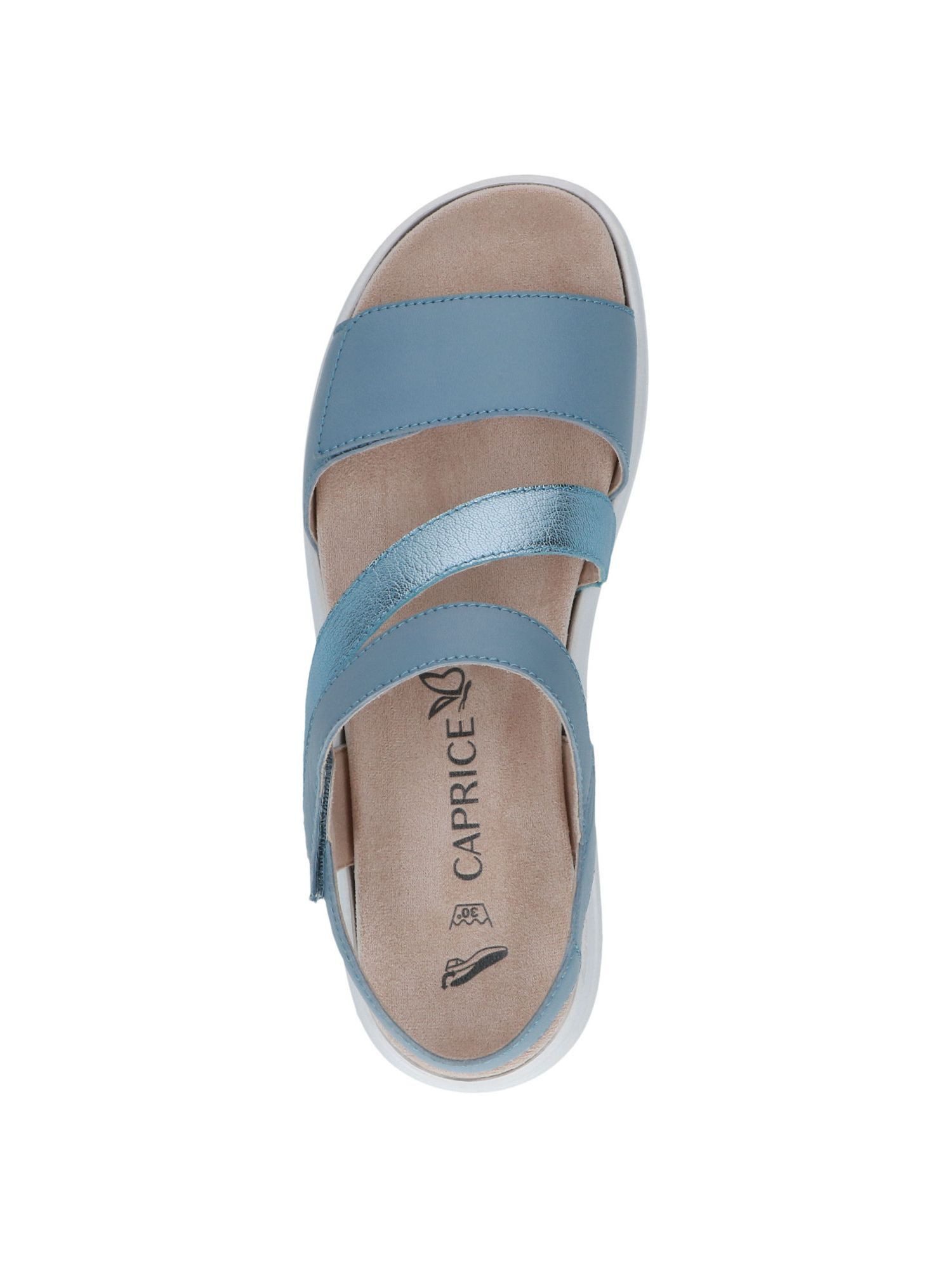 Caprice CAP Mem/fb wash aus Leder kein Absatz 9-28716-44 Sandale CAP Mem/fb wash