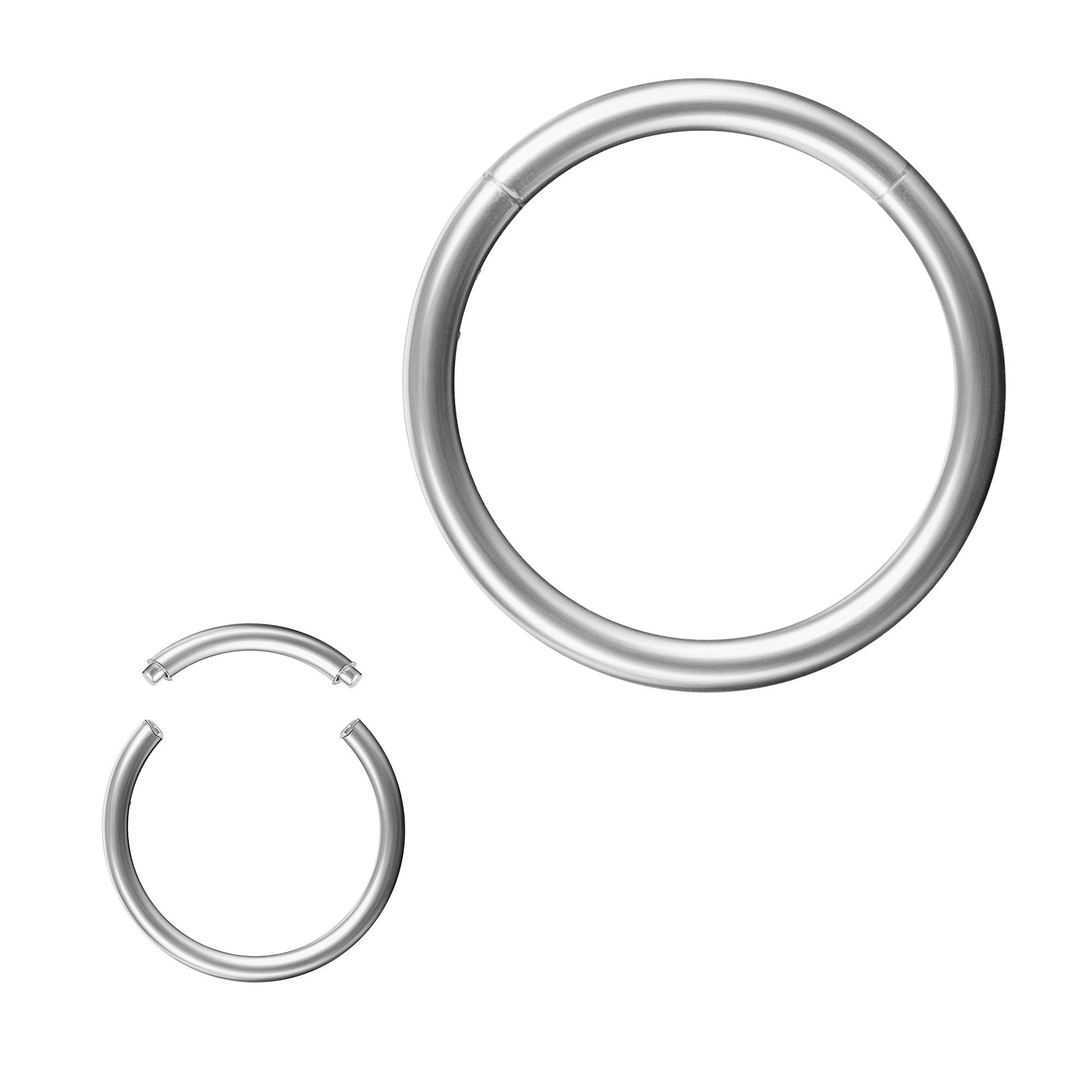 Taffstyle Nasenpiercing Segment Septum Universal Piercing Smooth Ohr Ring S günstig online kaufen