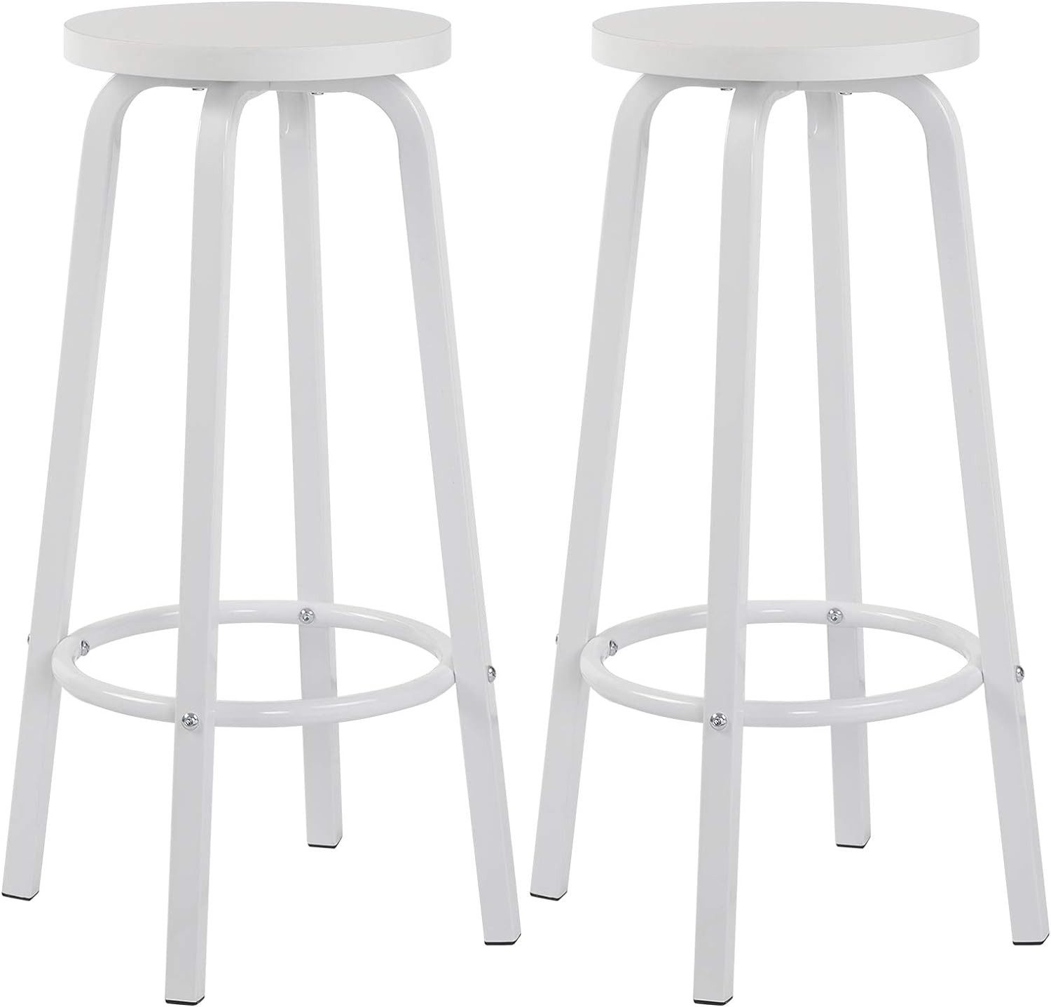 Woltu Barhocker (2 St), Bistrohocker Tresenhocker Barstuhl aus MDF und Meta günstig online kaufen