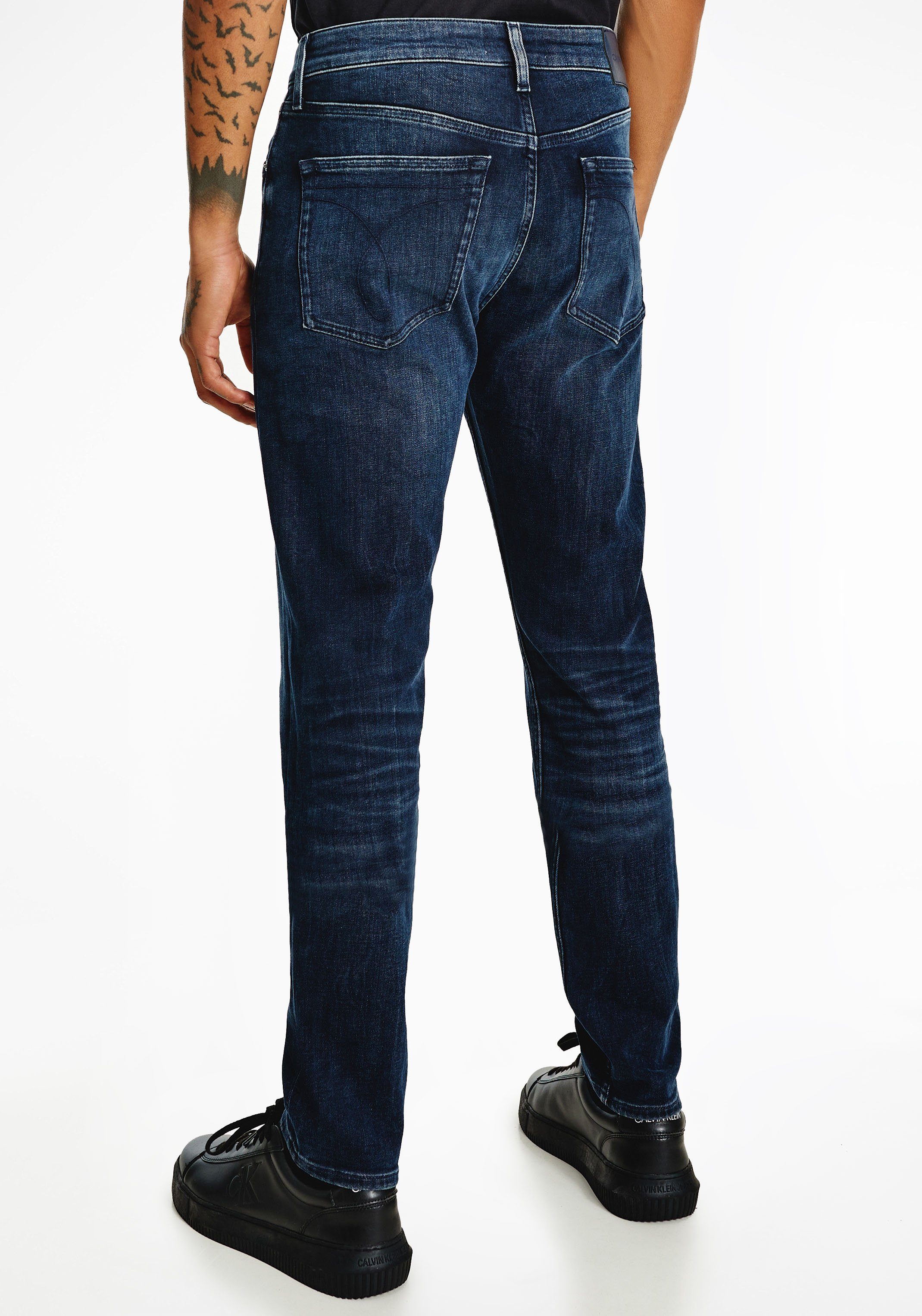 Jeans Klein Slim-fit-Jeans Calvin SLIM blue-black TAPER
