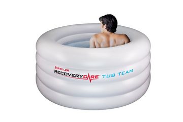 Mueller Sports Medicine Pool Recovery Care Team Tub, mit aufladbarer Luftpumpe, Mesh-Tragetasche und Reperatur-Kit