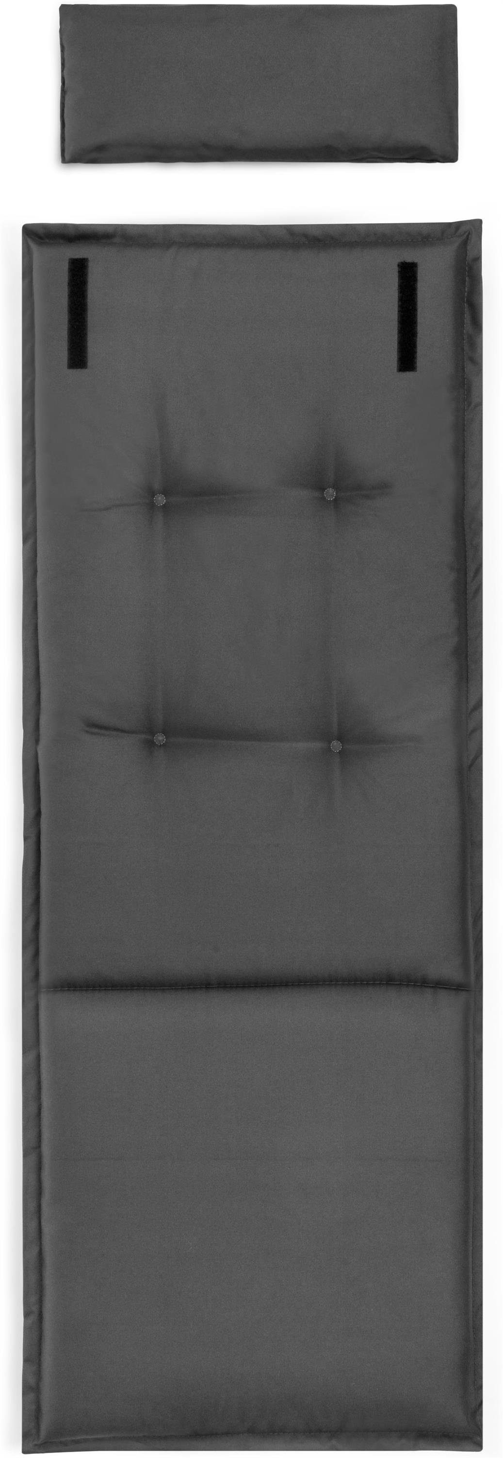 Aspero Hochlehnerauflage Stuhlauflage Hochlehner mit Kissen günstig online kaufen