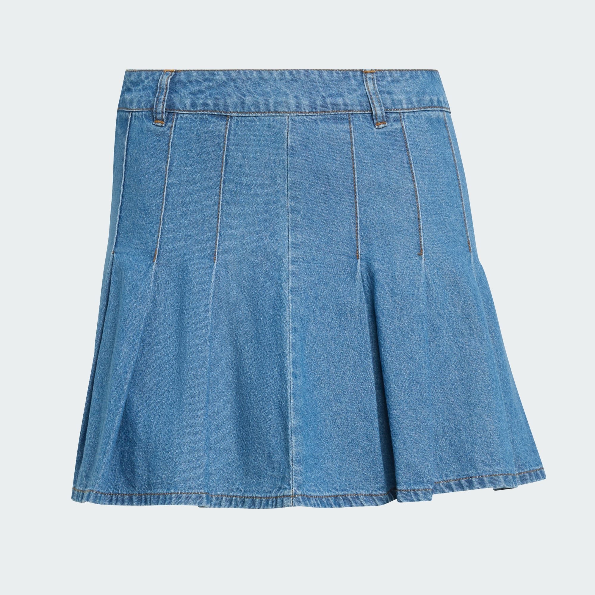adidas Originals Minirock DENIM-FALTENROCK (1-tlg)