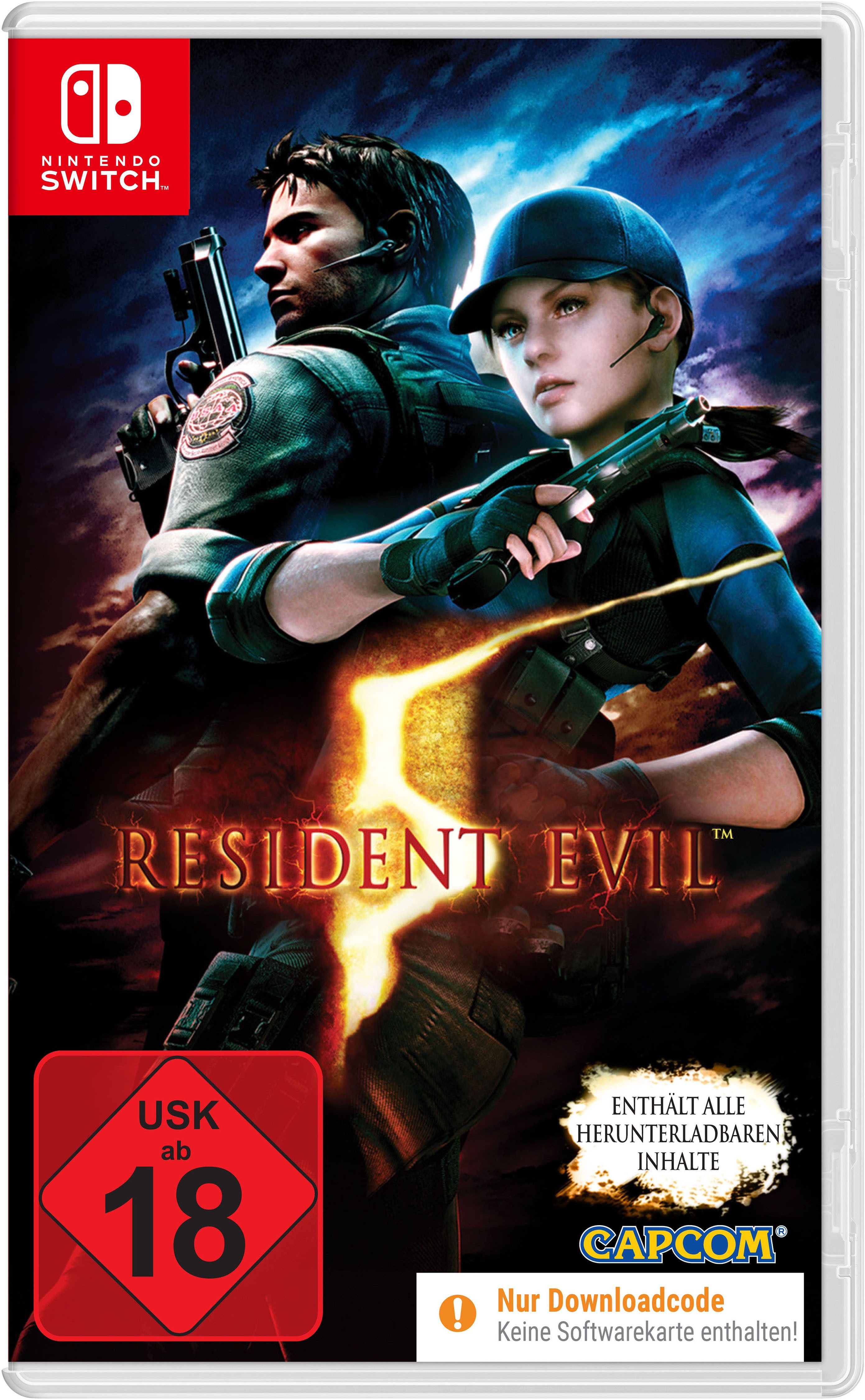 Resident Evil 5 - Code in the Box - [Nintendo Switch] Nintendo Switch