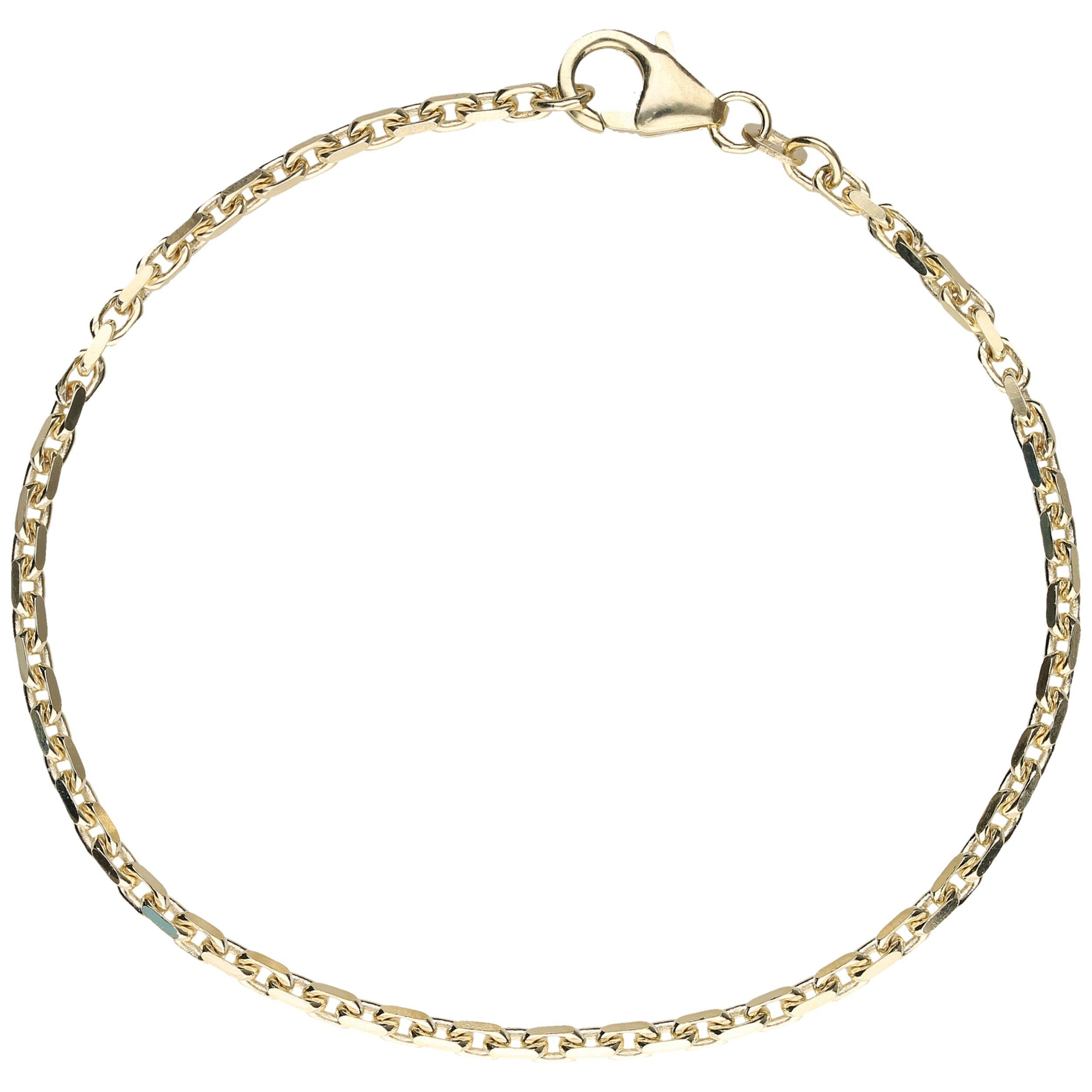 Luigi Merano Ankerarmband, Armband Gold 585 massiv