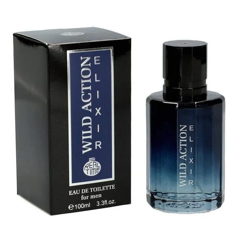 Eau de Toilette WILD ACTION ELIXIR Parfüm für Herren - würzig-holziger Duft
