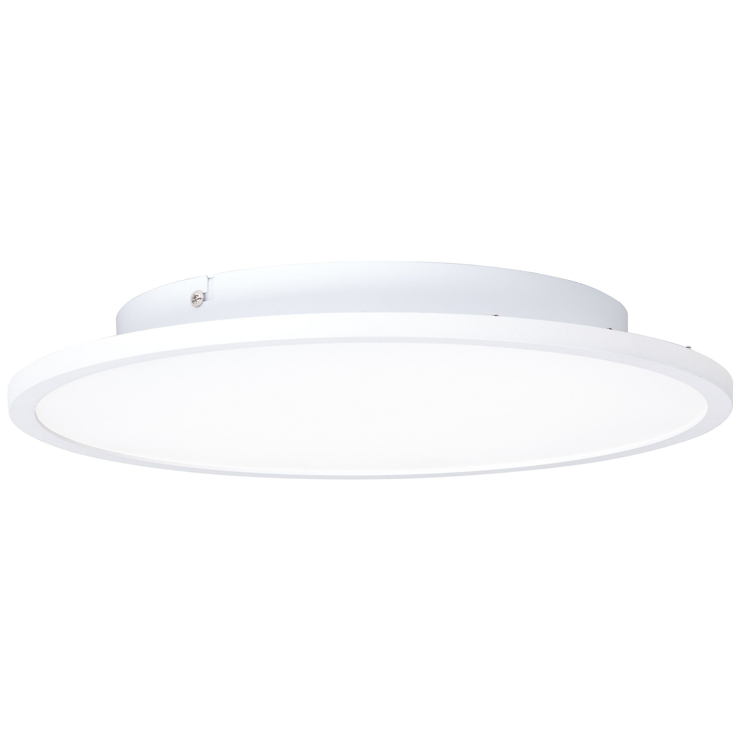 Brilliant LED Panel Buffi, LED fest integriert, Neutralweiß, LED Deckenaufbau-Paneel 35cm sand/weiß/kaltweiß