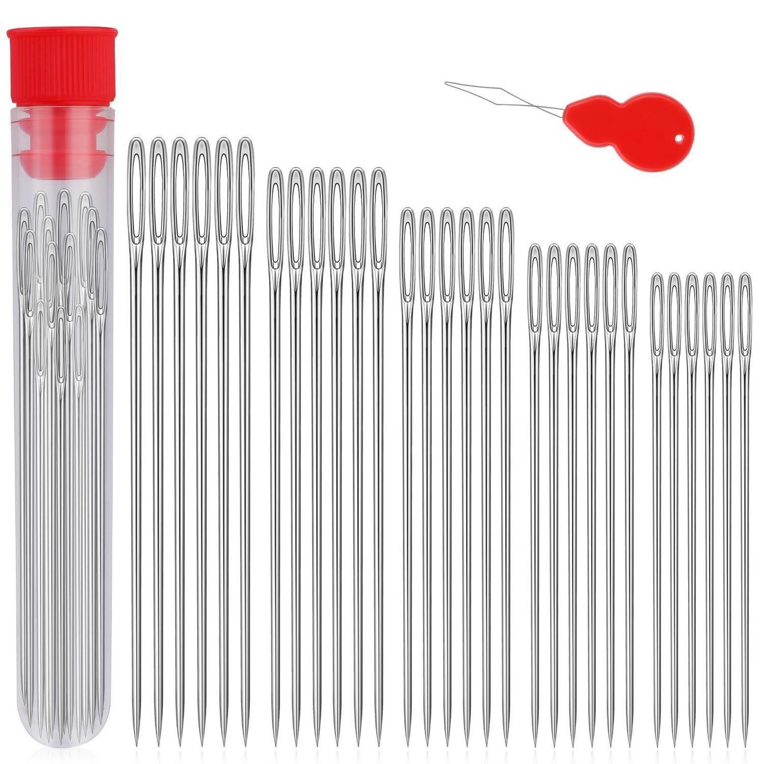 LuxusKollektion Nähnadeln Nähnadel Set 30tlg. mit Großem Öhr, 30 St.