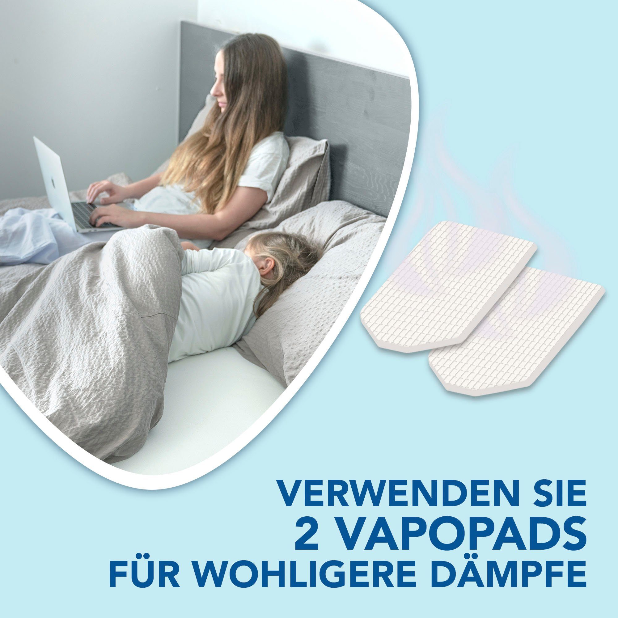 WICK Luftbefeuchter SweetDreams Kaltluft-Luftbefeuchter mit Lichtprojektion - WUL575, 3,8 l Wassertank, Projiziert 3 Motive: Safari, Ozean und Sternenhimmel – Bild 4 von 5