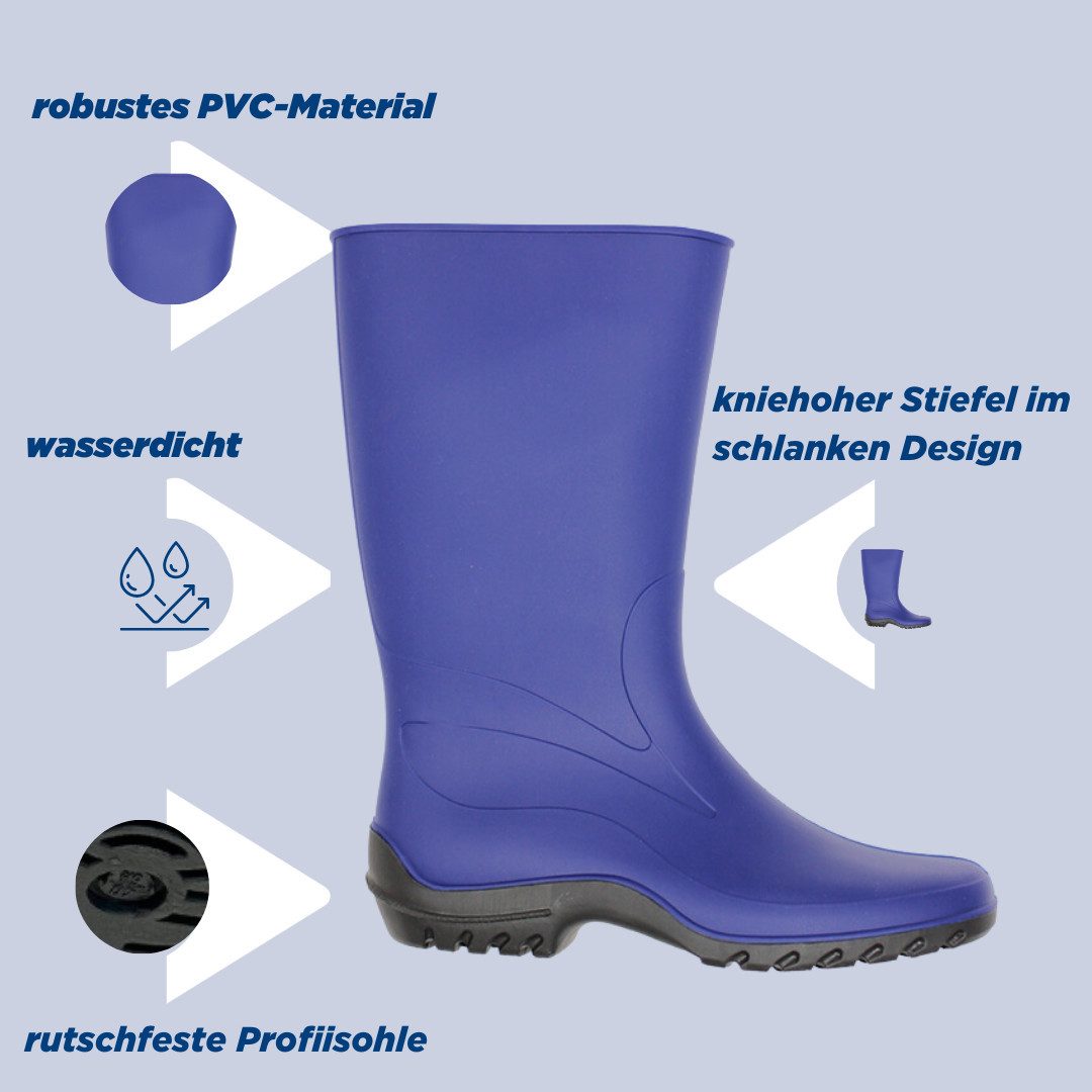 SCHEIBLER WORKWEAR Damen Gummistiefel wasserdicht günstig online kaufen
