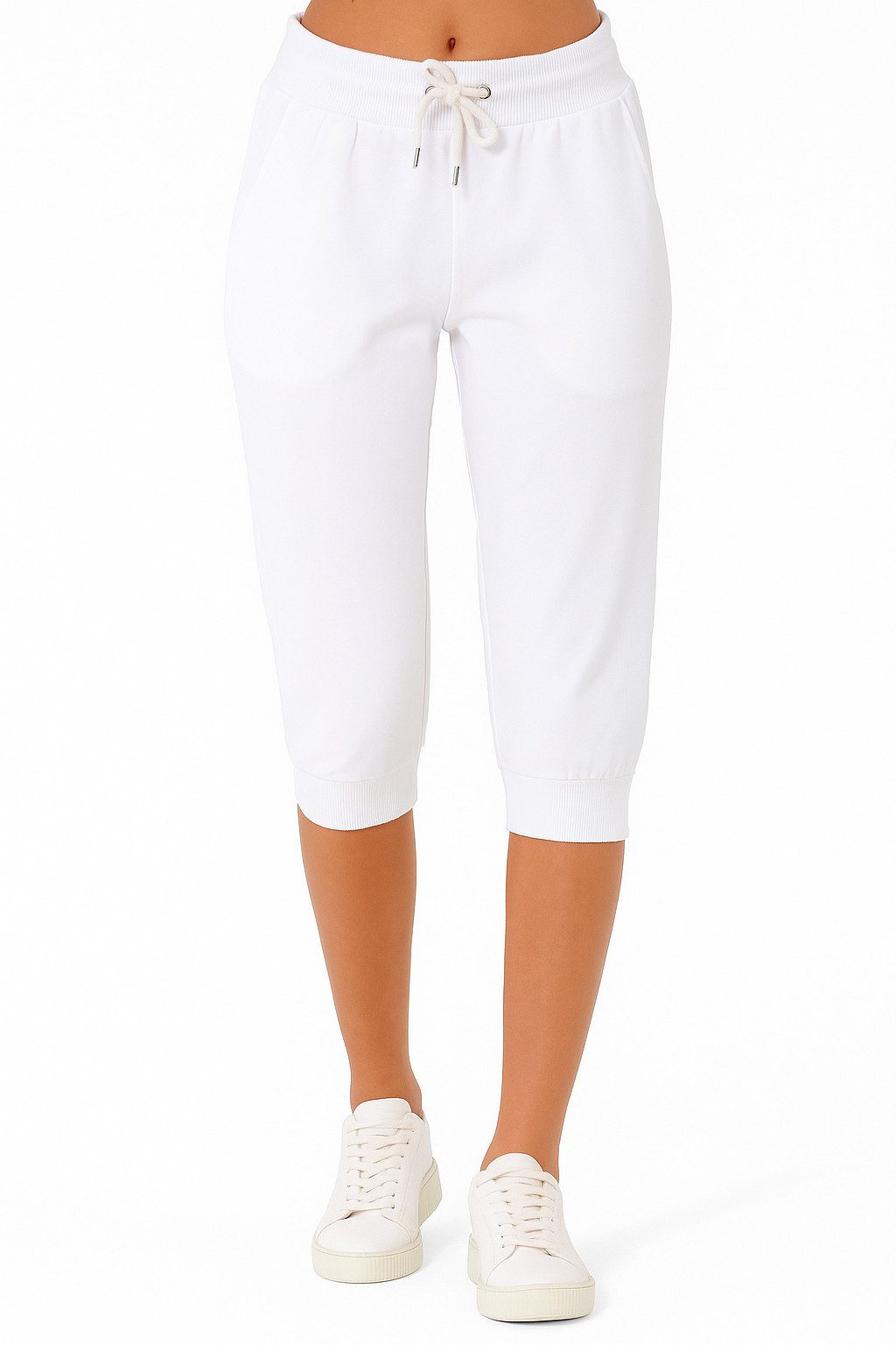 Smith & Solo 3/4-Hose Damen - Jogginghose, kurze Hose, Caprihose Elastikbun günstig online kaufen