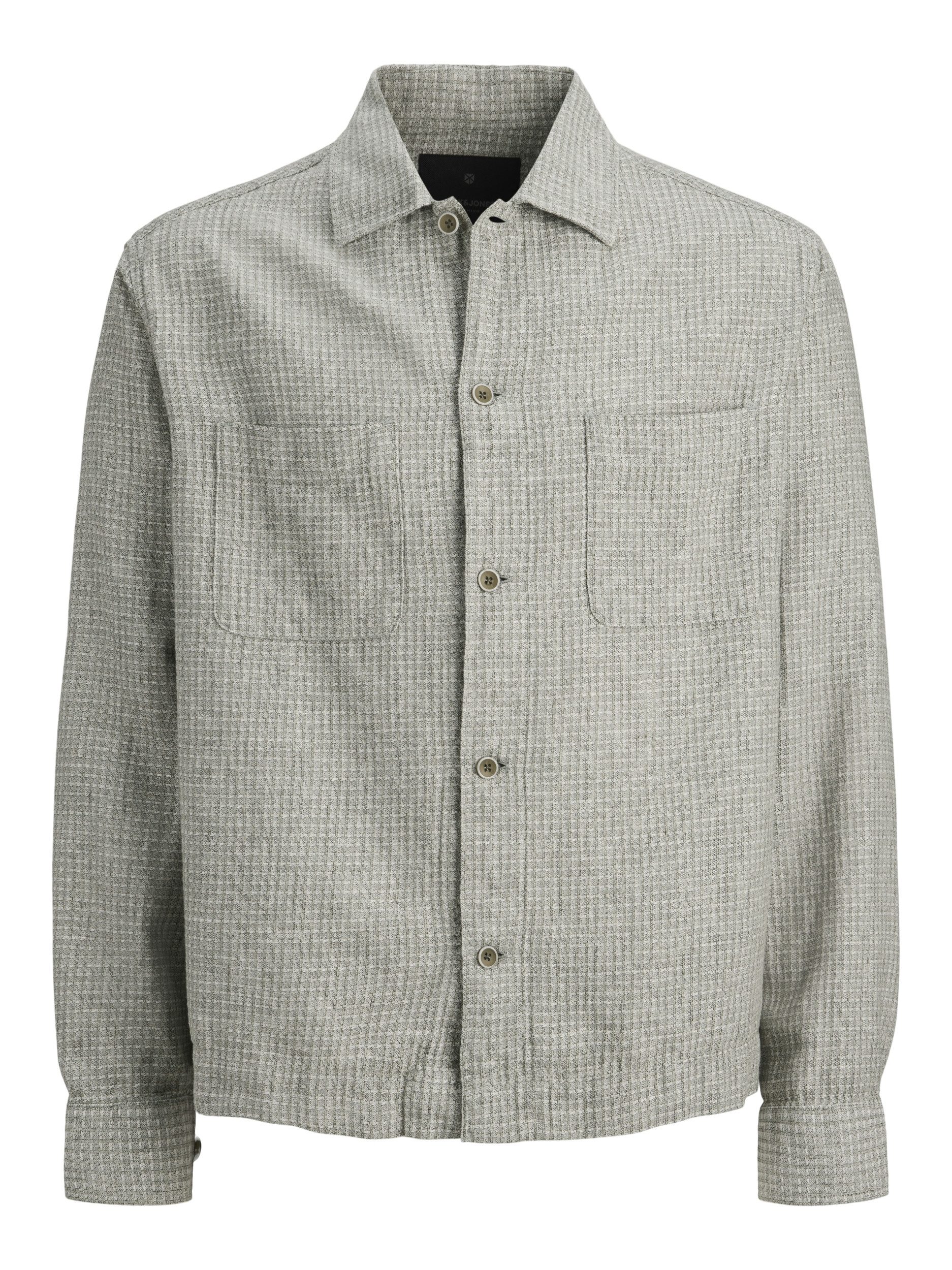Langarmhemd JPRBLAMATT LINEN BLEND L/S OVERSHIR