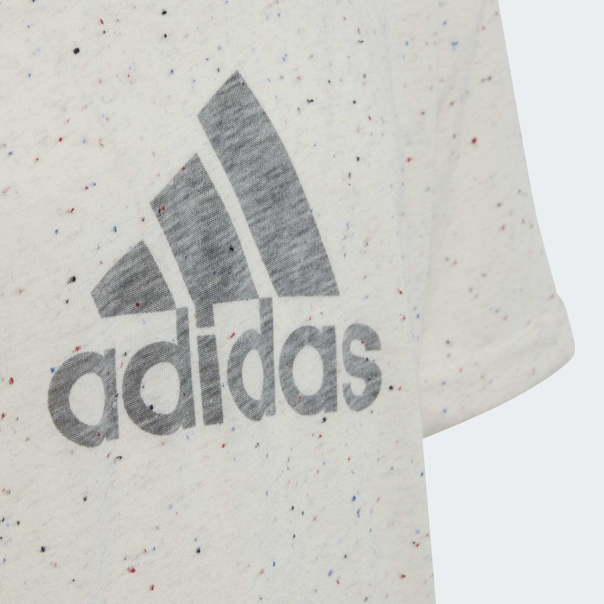 adidas Sportswear WINNERS Four / White FUTURE Melange T-Shirt Grey T-SHIRT ICONS