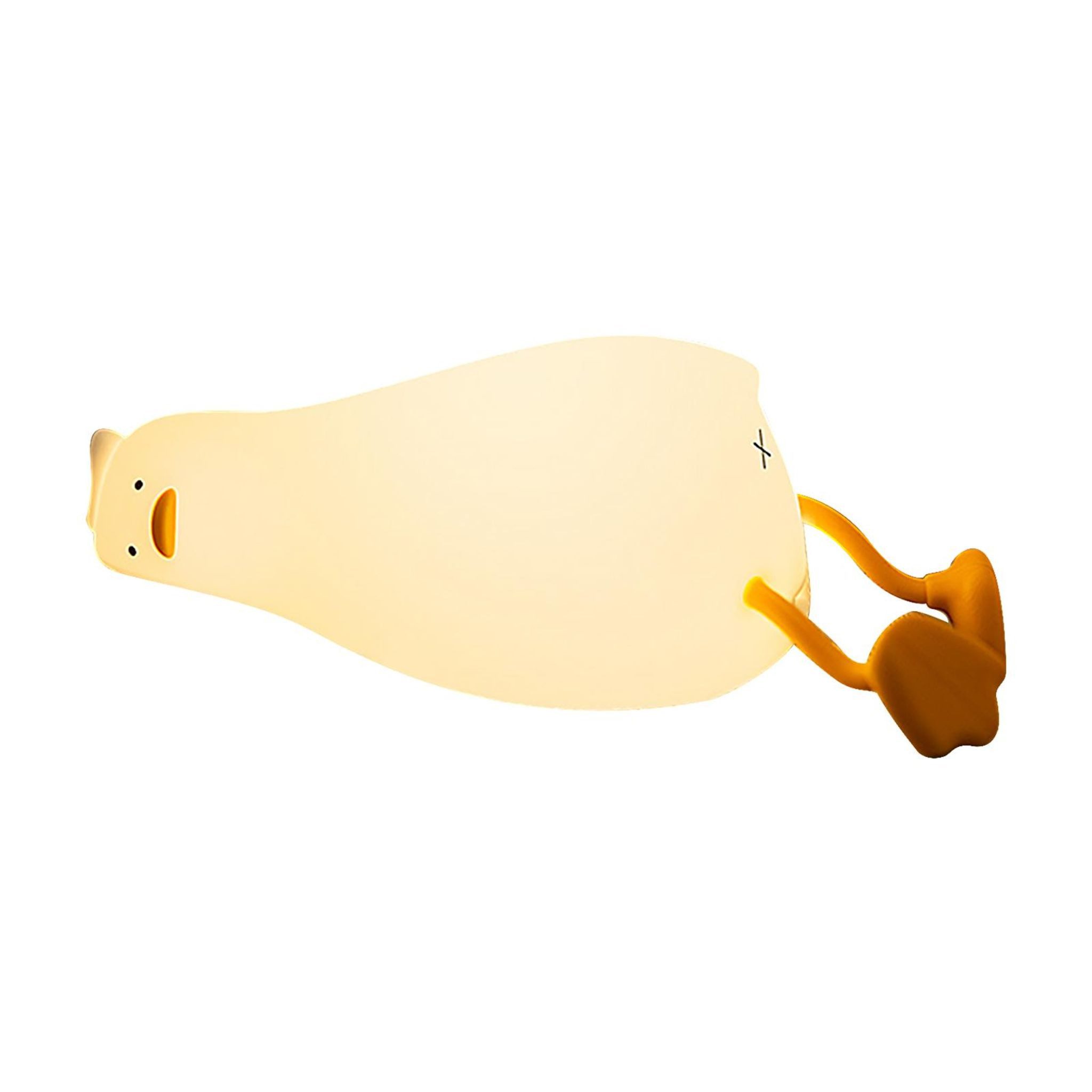 FELIXLEO LED Nachtlicht Enten Nachtlicht Silikon Warmweiß 3 Helligkeiten mit Berührungssensor