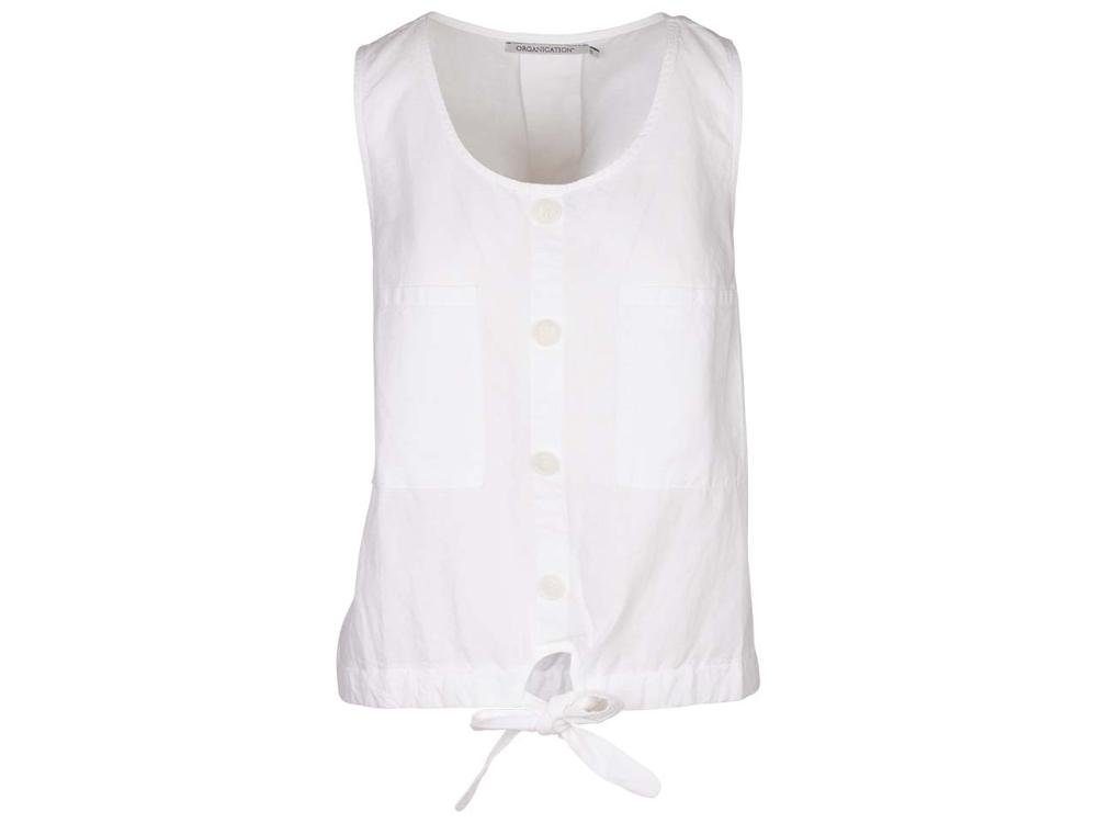 ORGANICATION Blusentop ORGANICATION Bio-Damen-Blusen-Top zum Binden