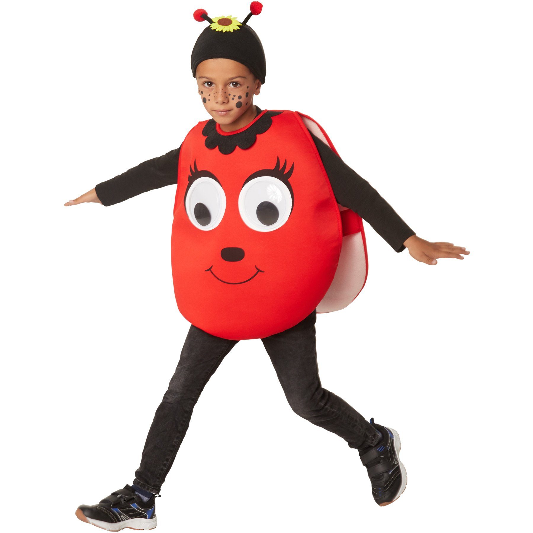 dressforfun Kostüm Kinderkostüm Cartoon Käfer, Poncho in Einheitsgröße