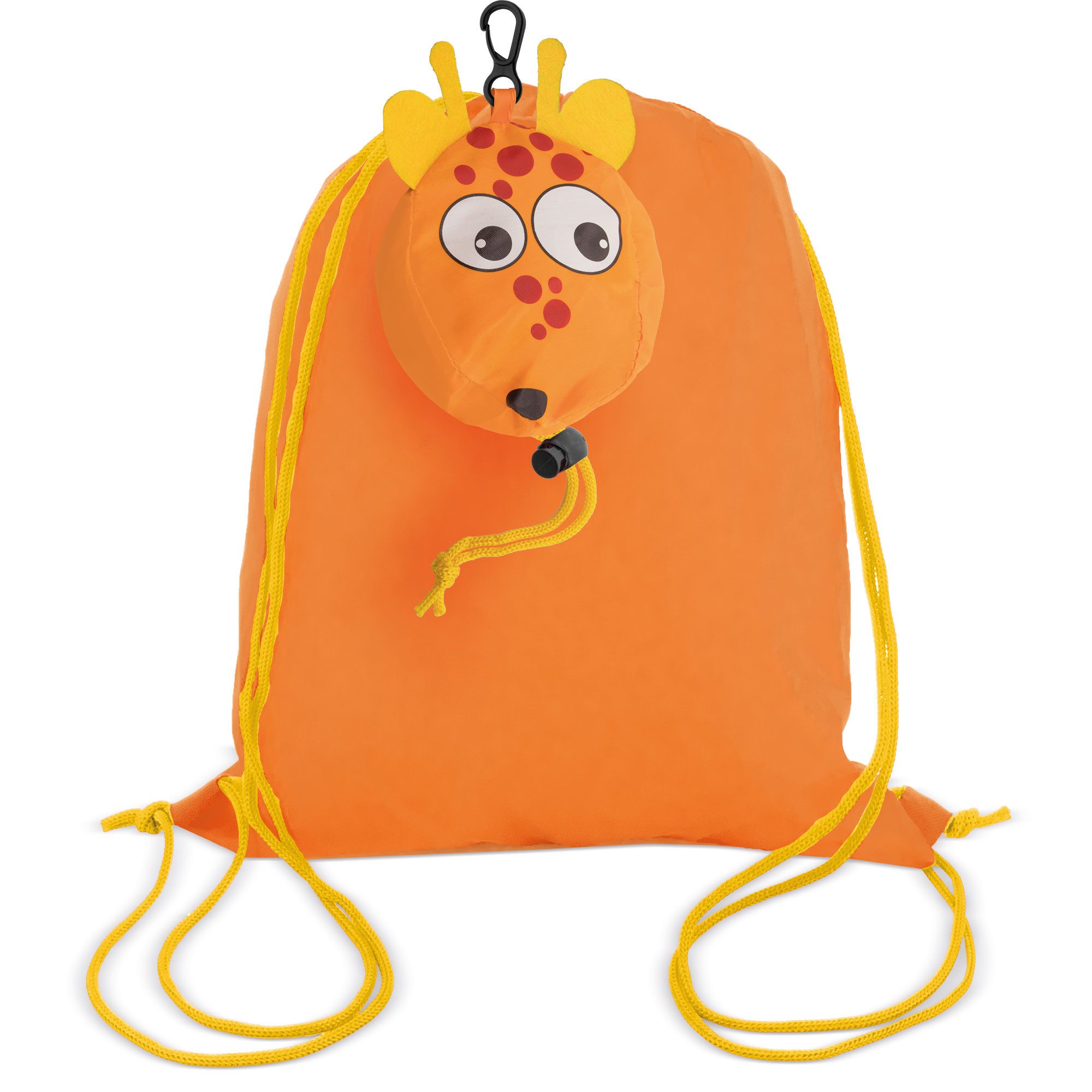Freizeitrucksack Faltbarer Rucksack (Turnbeutel) Kinder "Giraffe"