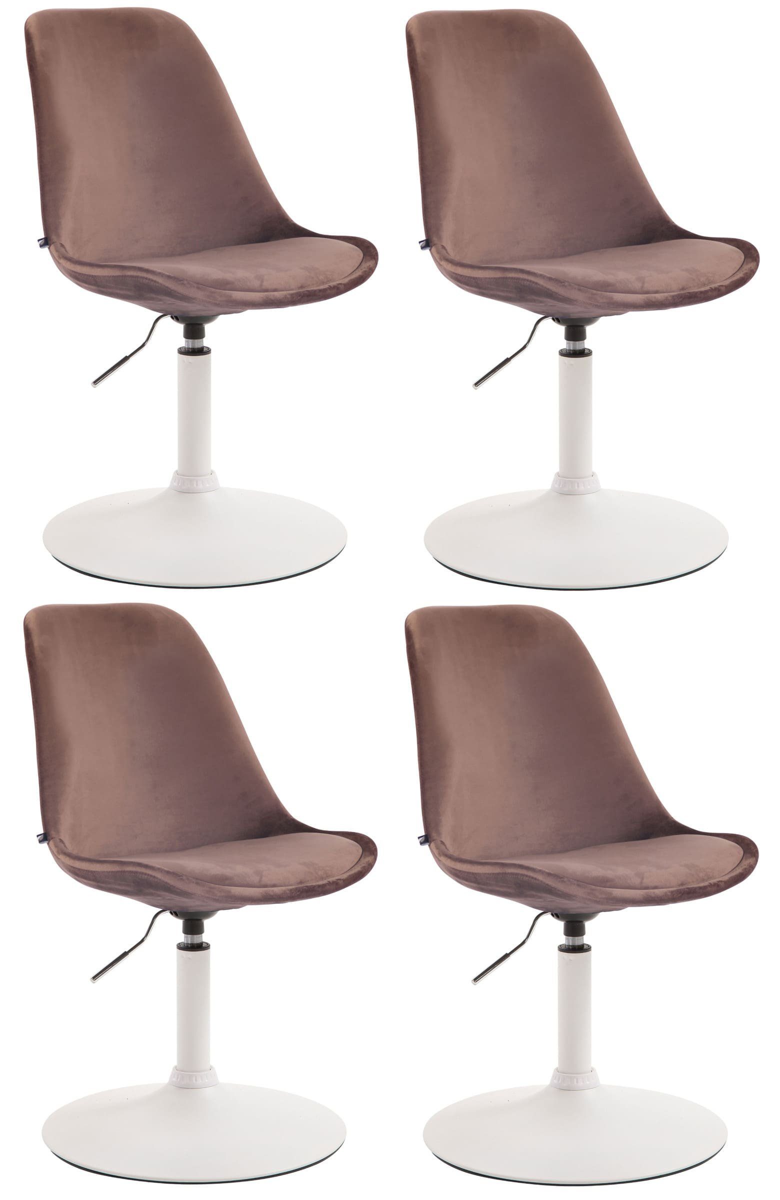 CLP Esszimmerstuhl Maverick Samt (4er Set), günstig online kaufen