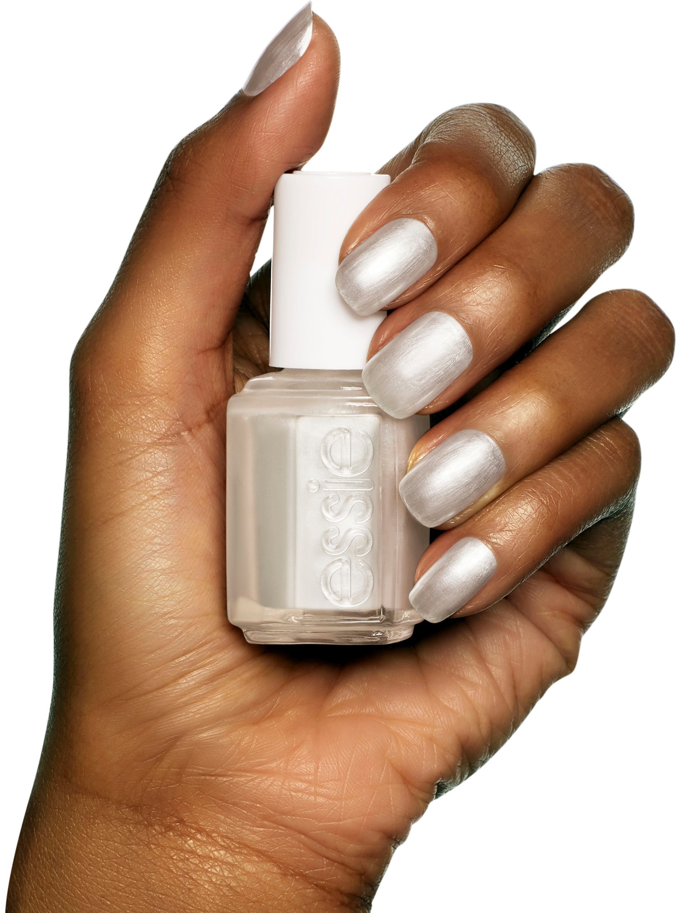 essie Nagellack Nudetöne pearly Nr. 4 white