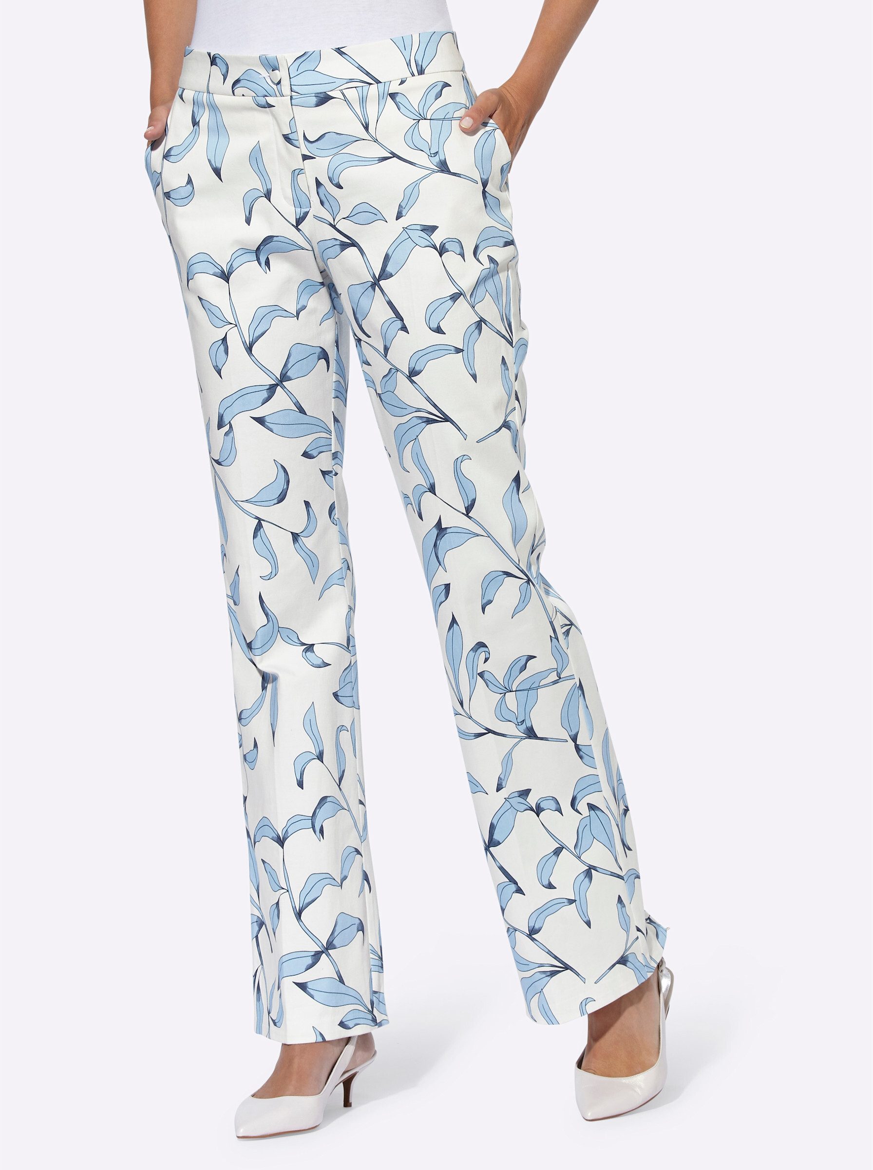 heine Jerseyhose Druck-Hose normal günstig online kaufen