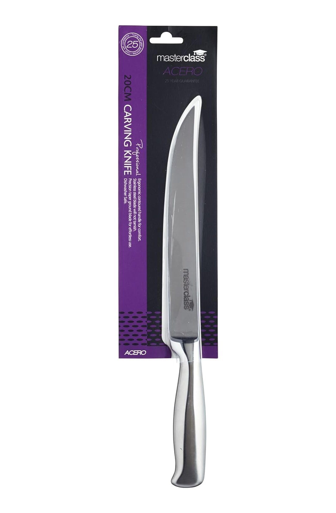 MasterClass Tranchiermesser Fleischmesser Tranchiermesser Messer Edelstahl MasterClass Acero