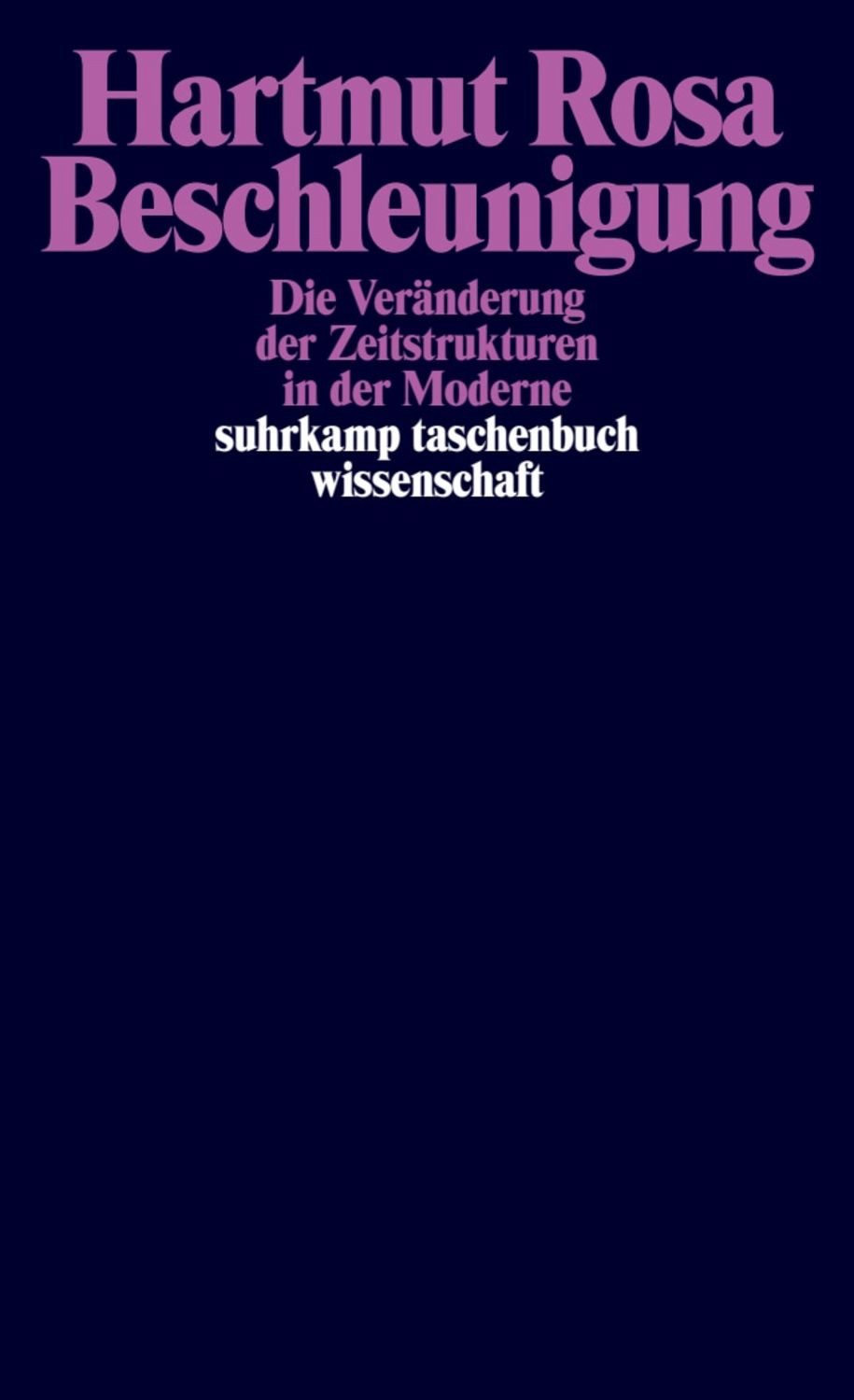 Beschleunigung / Hartmut Rosa
