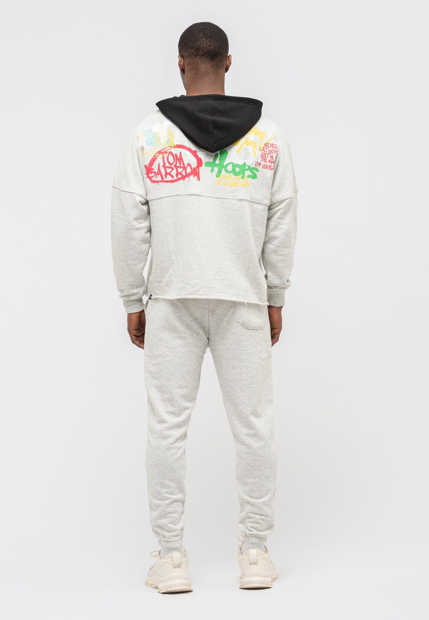 Tom Barron Trainingsanzug Tom Barron Print Design Sweatshirt And Pant Sets, mit modernem Design – Bild 2 von 5