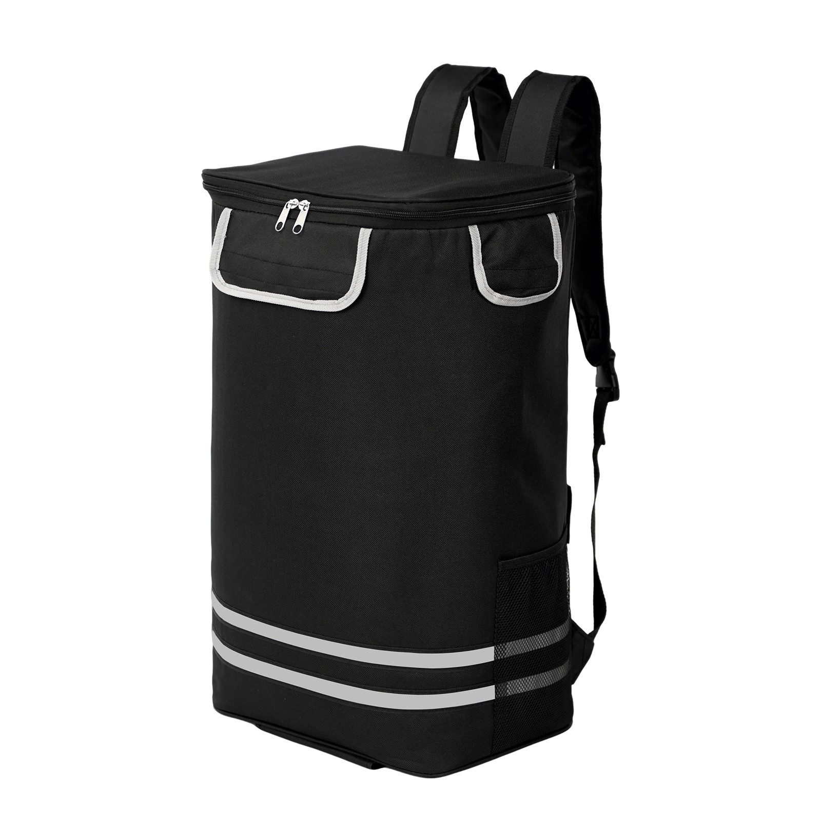 Oak&Tea Einkaufstrolley Einkaufstrolley 3-in-1 mit Kühltasche Thermotasche Transportwagen 67L, Faltbarer Transportwagen bis 50KG, Wasserdicht, Rucksackfunktion – Bild 3 von 5