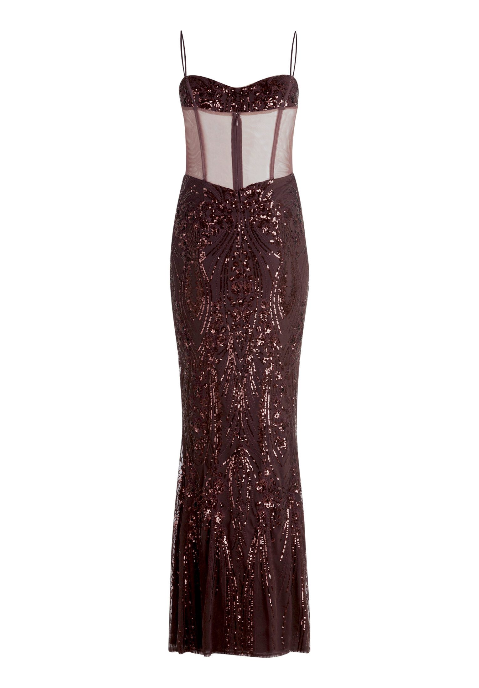 Vera Mont Abendkleid Damen mit Pailletten