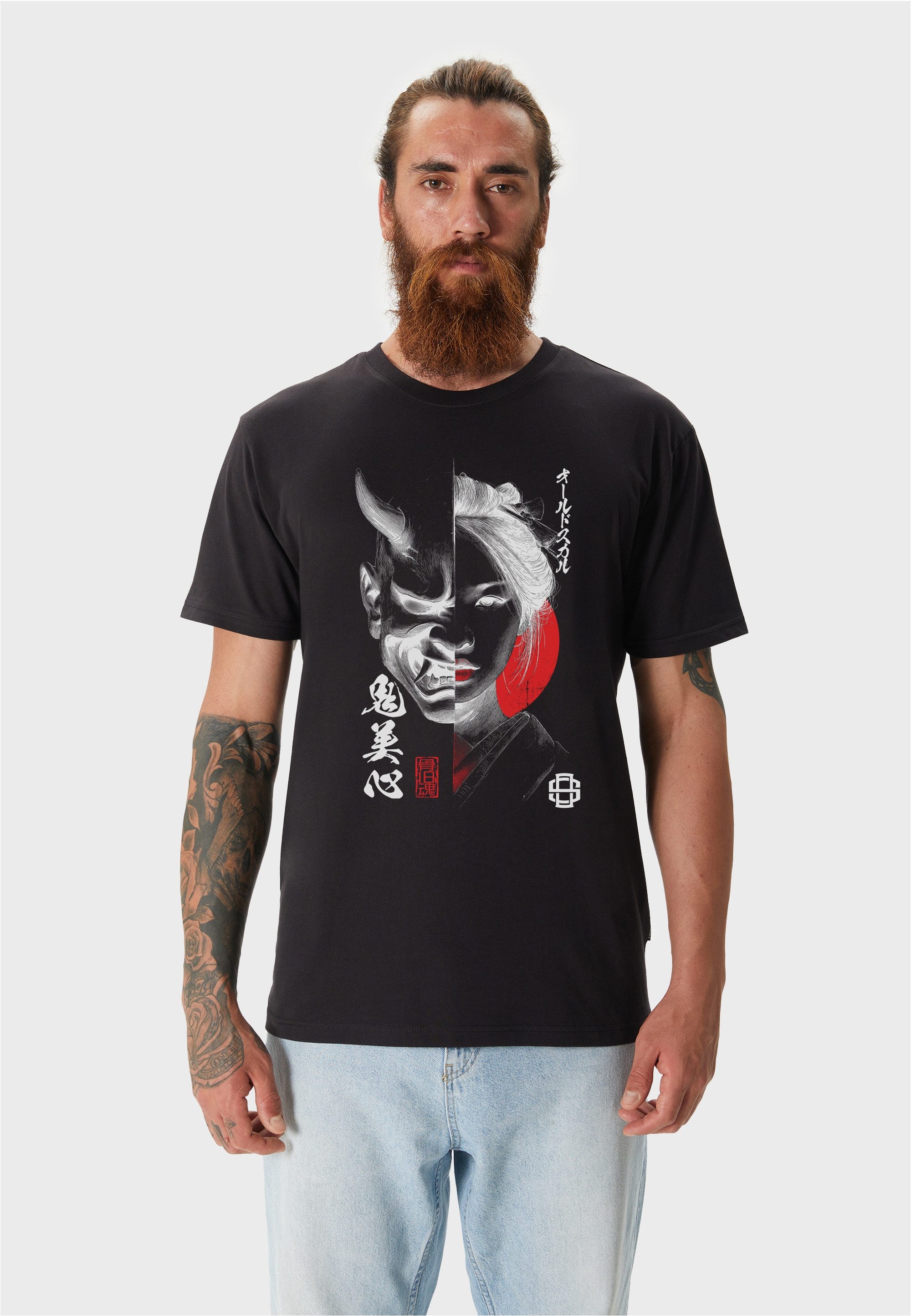 T-Shirt Asian Oni Fusion Design