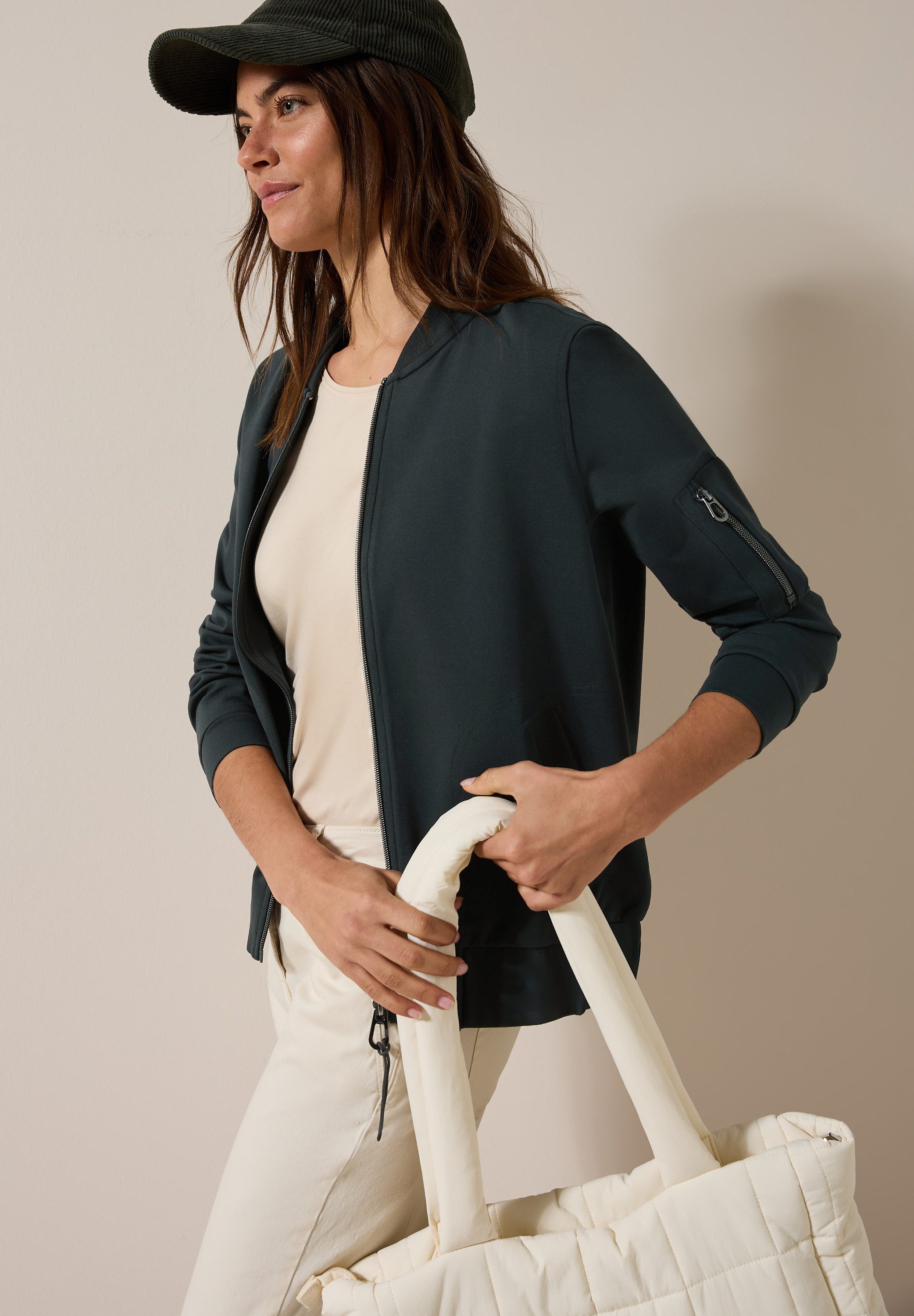 CECIL Blouson mit Zipper Detail günstig online kaufen