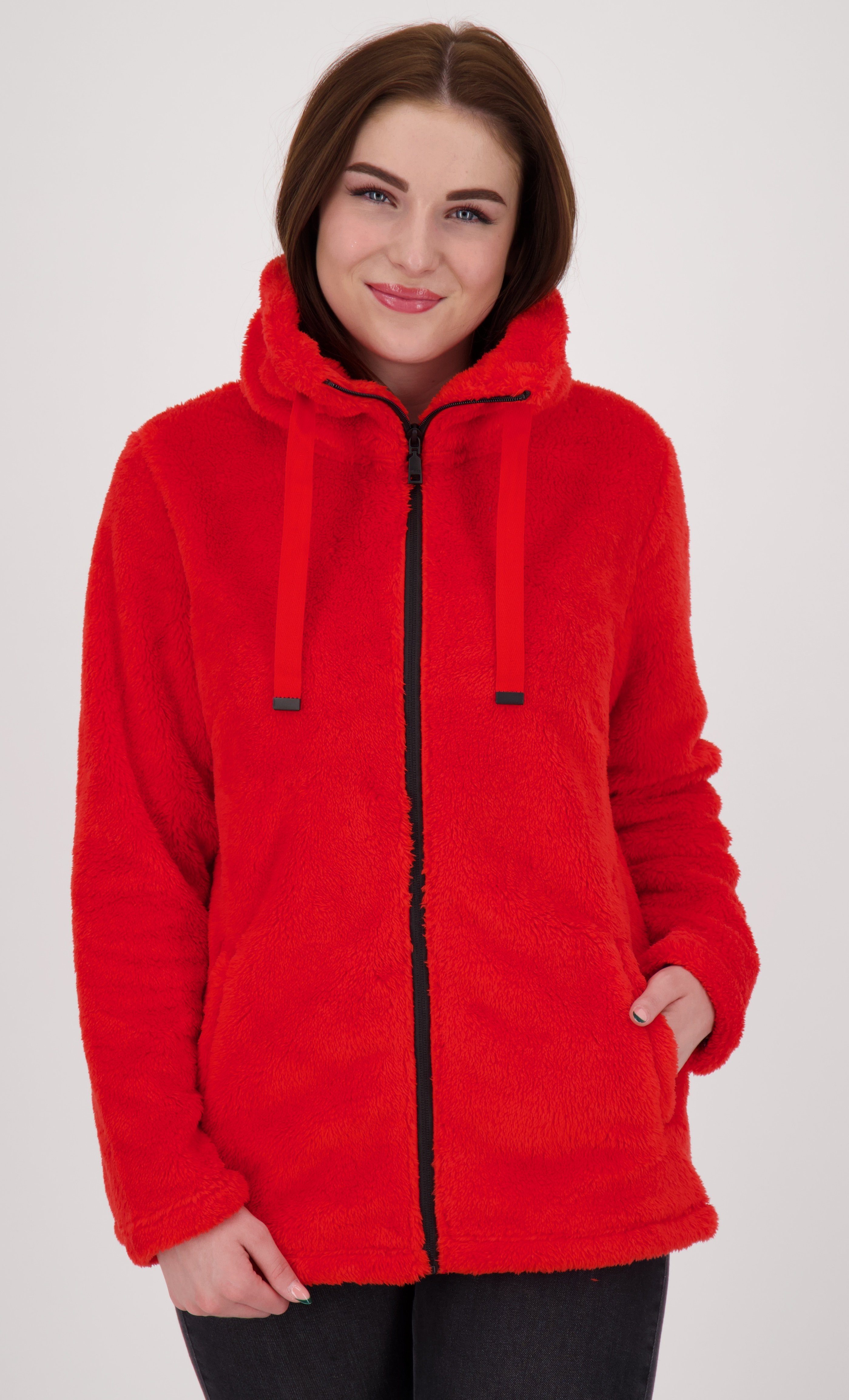 DEPROC Active Fleecejacke CAMBLY III NEW WOMEN mit Stehkragen, auch in Großen  Größen