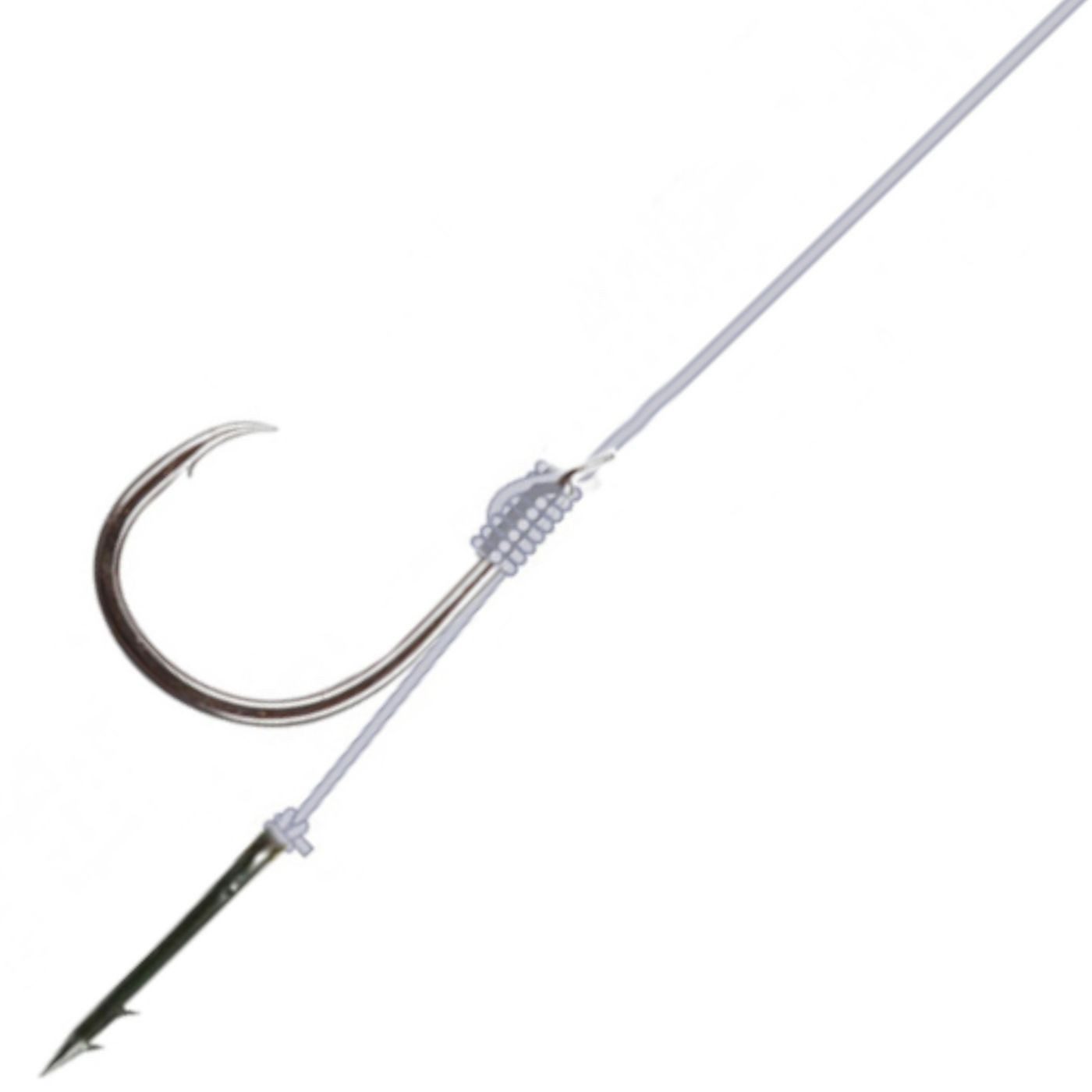Gamakatsu Feederhaken Gamakatsu Method Feeder Spike 12cm - 6 gebundene Feederhaken