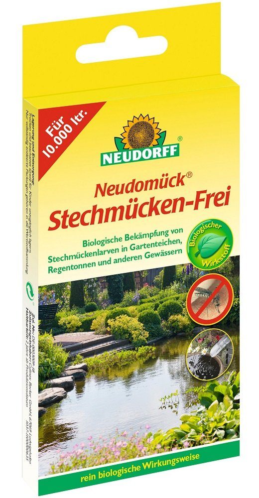 10 Neudomück Neudorff Tabletten Insektenvernichtungsmittel Stechmückenfrei Neudorff