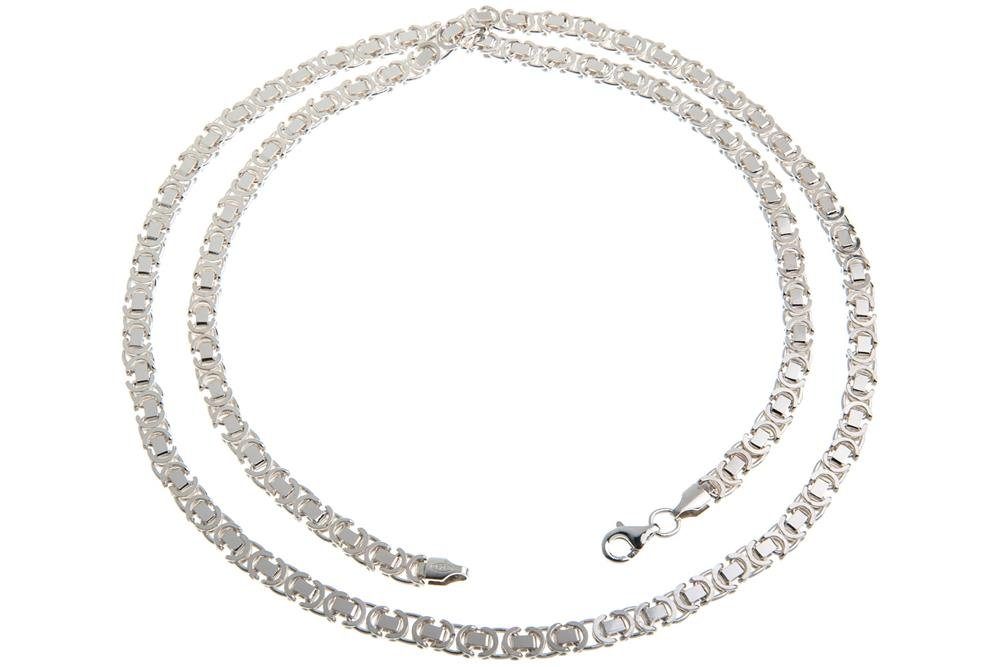 Silberkettenstore Silberkette Königskette, flach 4,6mm - günstig online kaufen