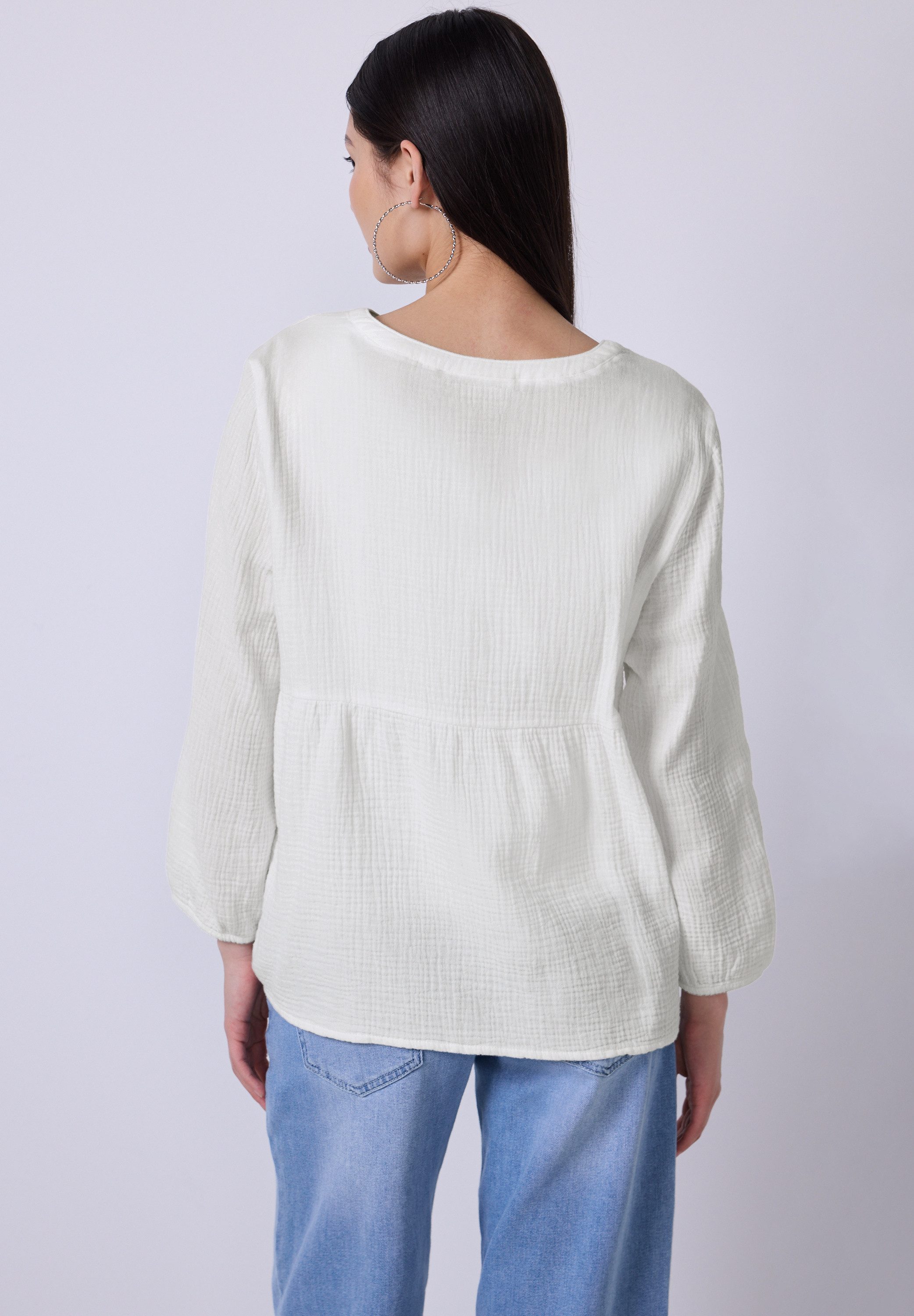 STREET ONE STUDIO Shirtbluse mit 3/4 günstig online kaufen