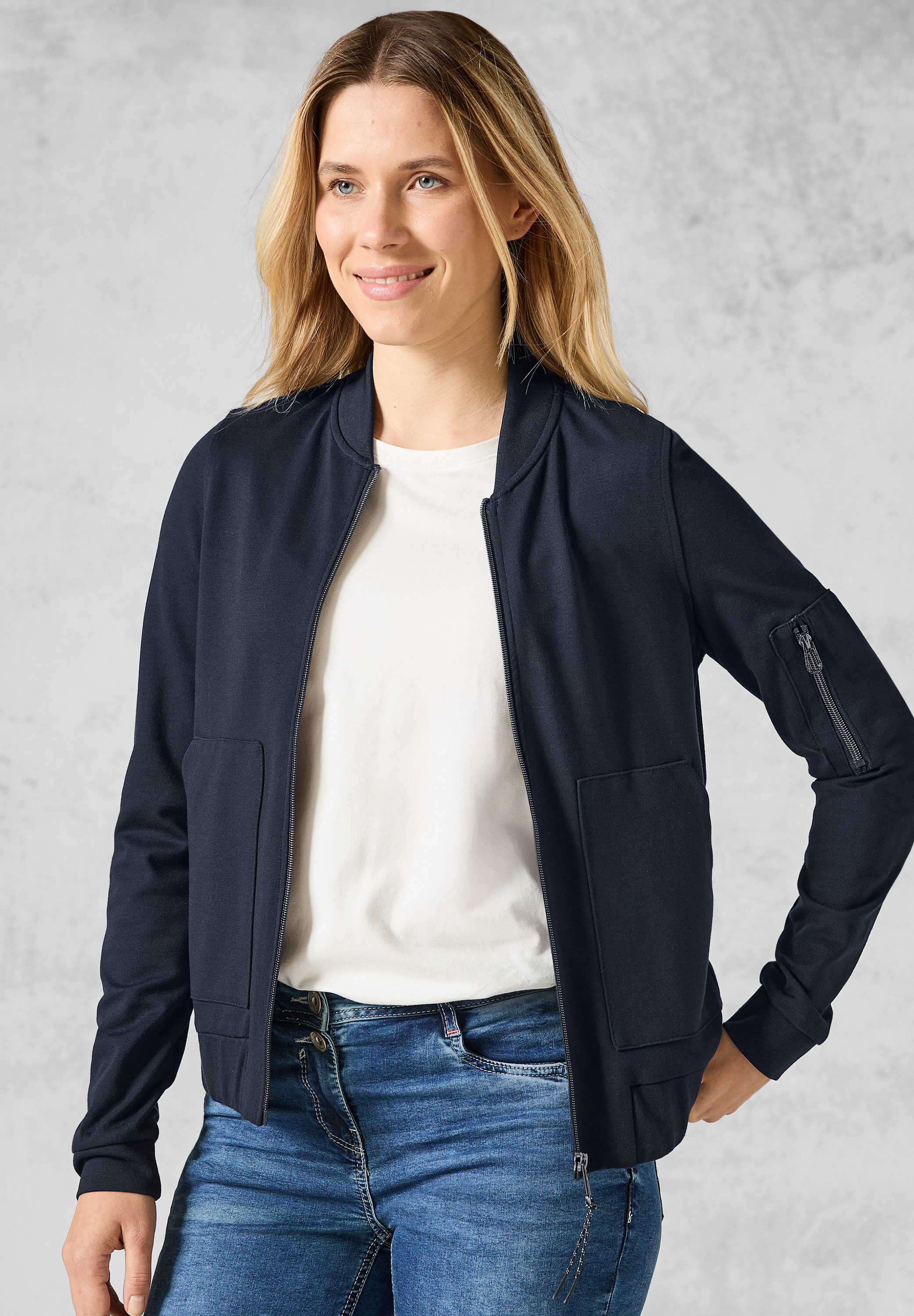 CECIL Cardigan aus softem Materialmix günstig online kaufen
