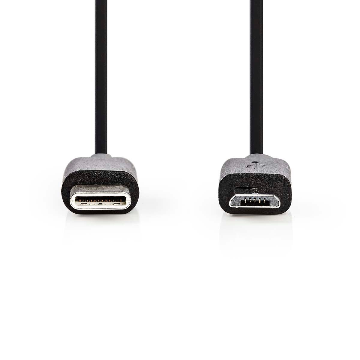 Nedis CCGL60750BK10 USB-Kabel, USB-Kabel, USB-Kabel, Synchronisierung, Laden, AV-Unterstützung, beidseitiger Stecker