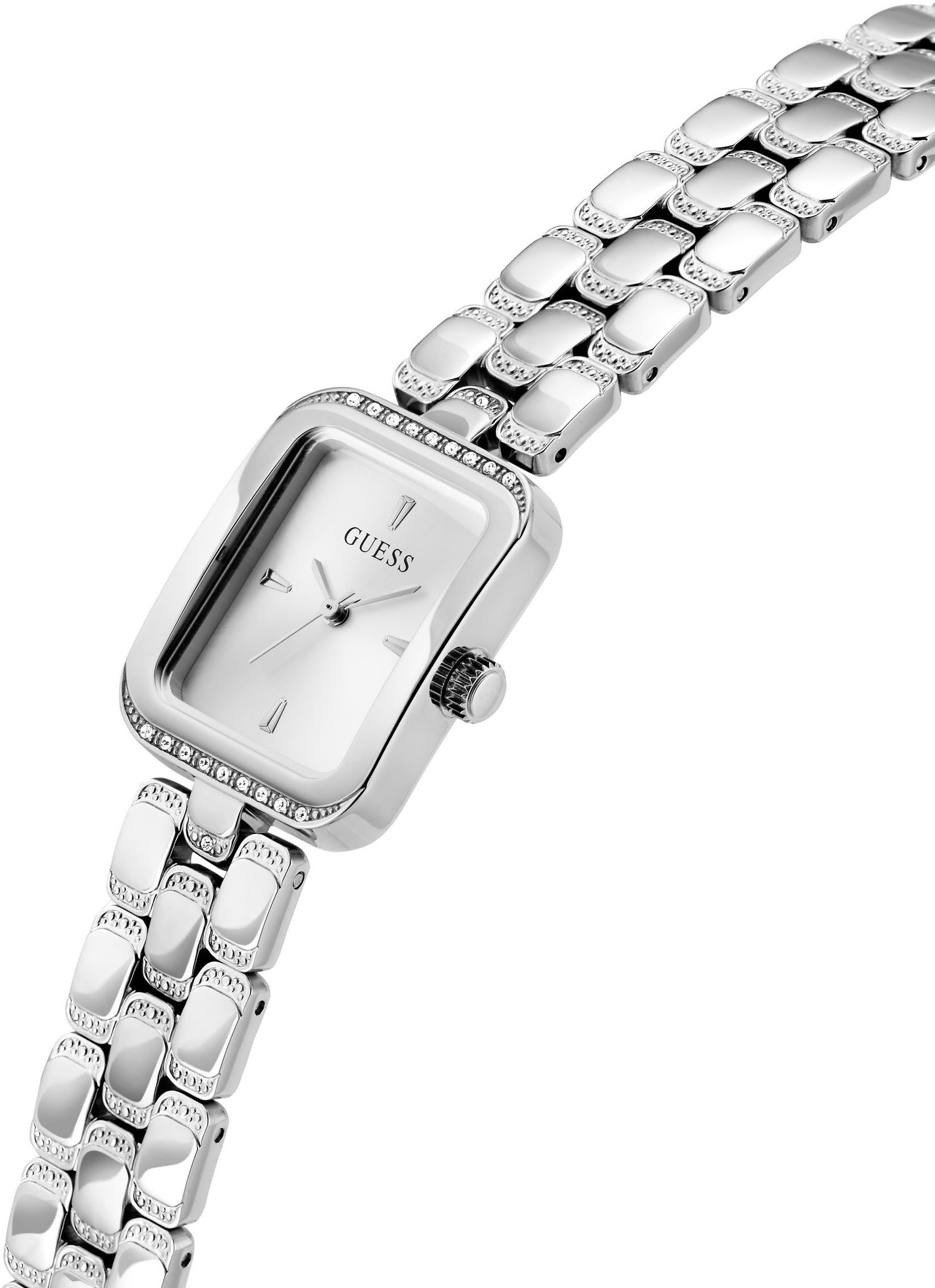 Guess Quarzuhr ISLA GW0865L1, Armbanduhr, Damenuhr, Edelstahlarmband günstig online kaufen
