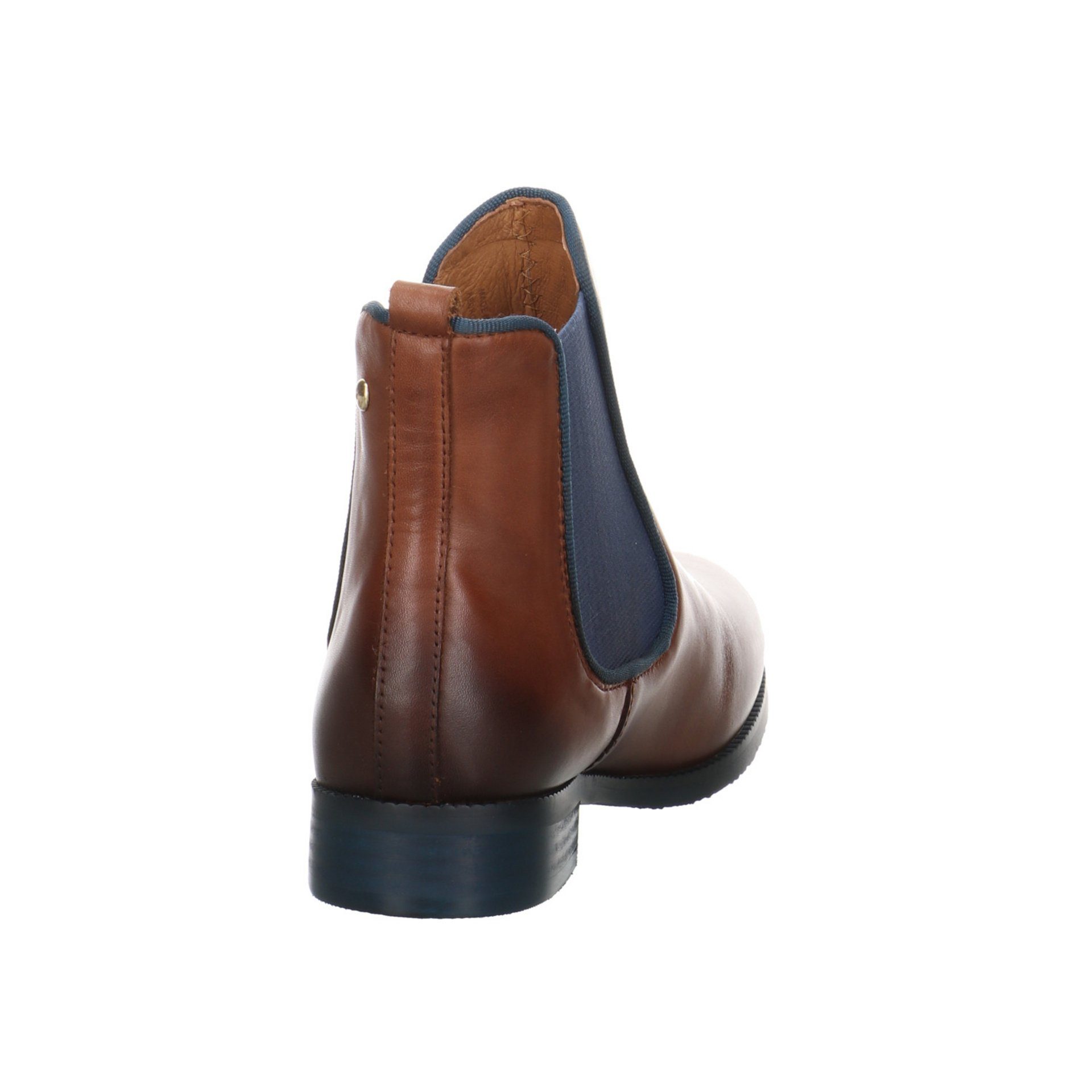 PIKOLINOS Damen Stiefeletten Schuhe Royal Stiefelette Braun Boots Leder-/Textilkombination Chelsea