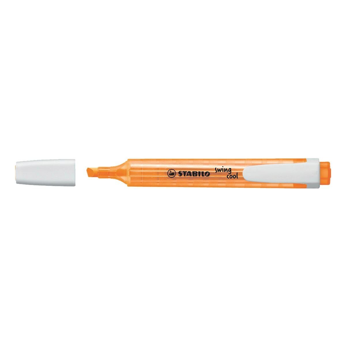 STABILO Marker swing cool, (1-tlg), leuchtstarker Textmarker orange