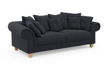 Home affaire Big-Sofa Queenie Megasofa, 2 Teile, mit weichem Sitzkomfort und zeitlosem Design, viele kuschelige Kissen