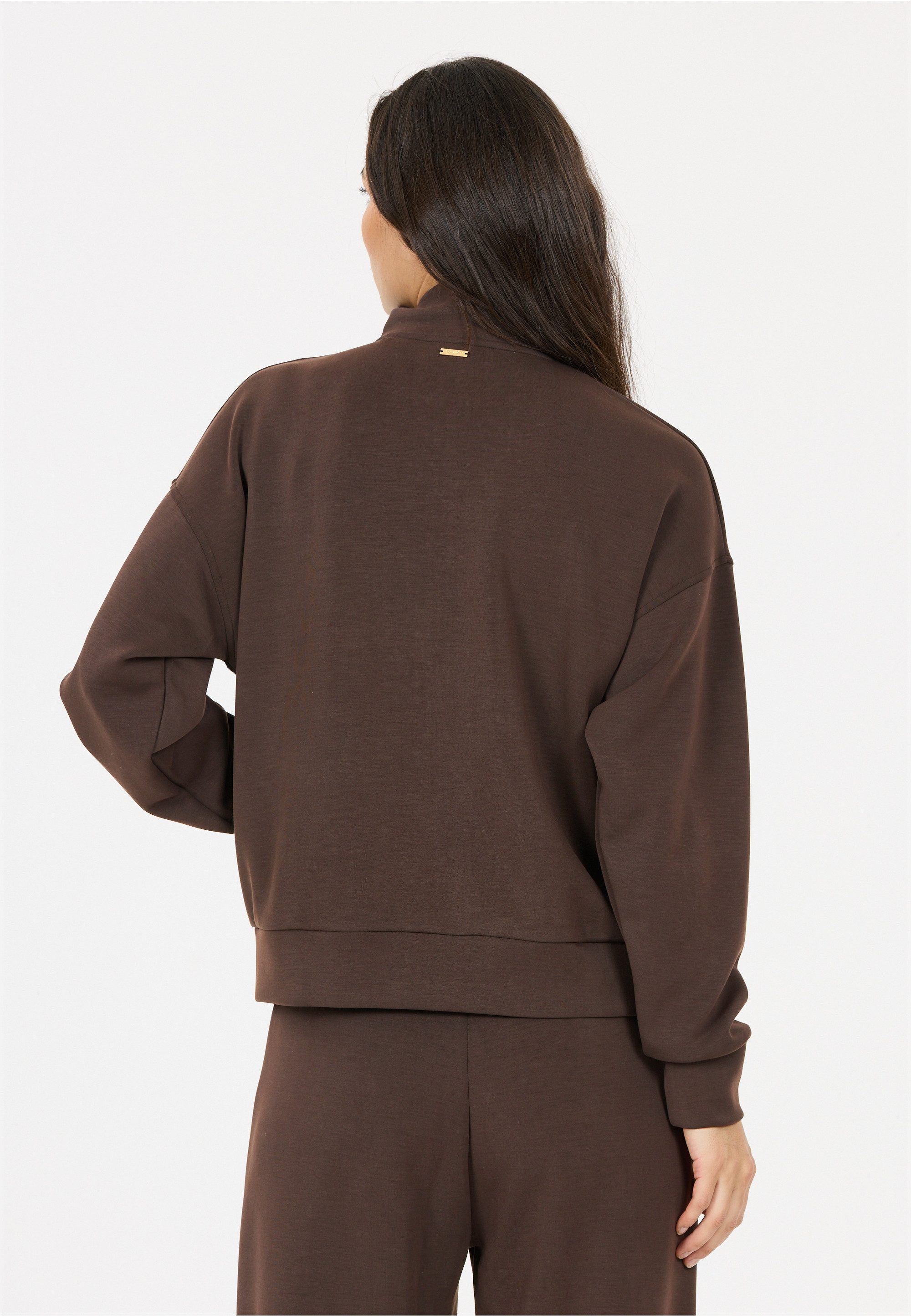 ATHLECIA Sweatshirt Jillnana mit geräumiger Kängurutasche – Bild 4 von 5