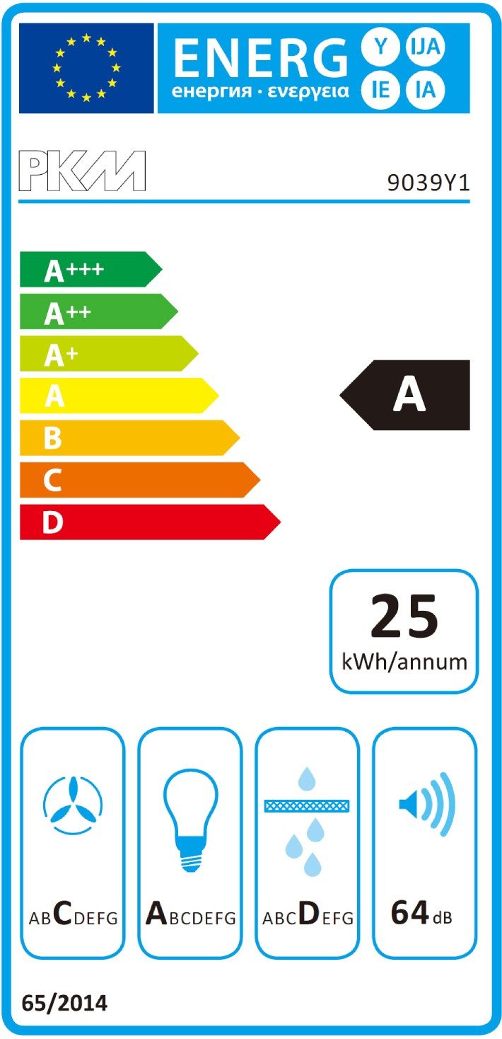 Energieeffizienzklasse: 