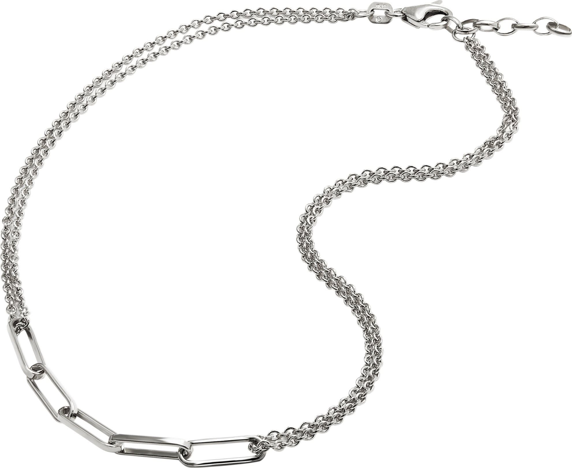 SilberDream Fußkette mit Anhänger SilberDream Fußkette Fantasie 925, Damen Fußketten Fantasie aus 925 Sterling Silber, Farbe: silber