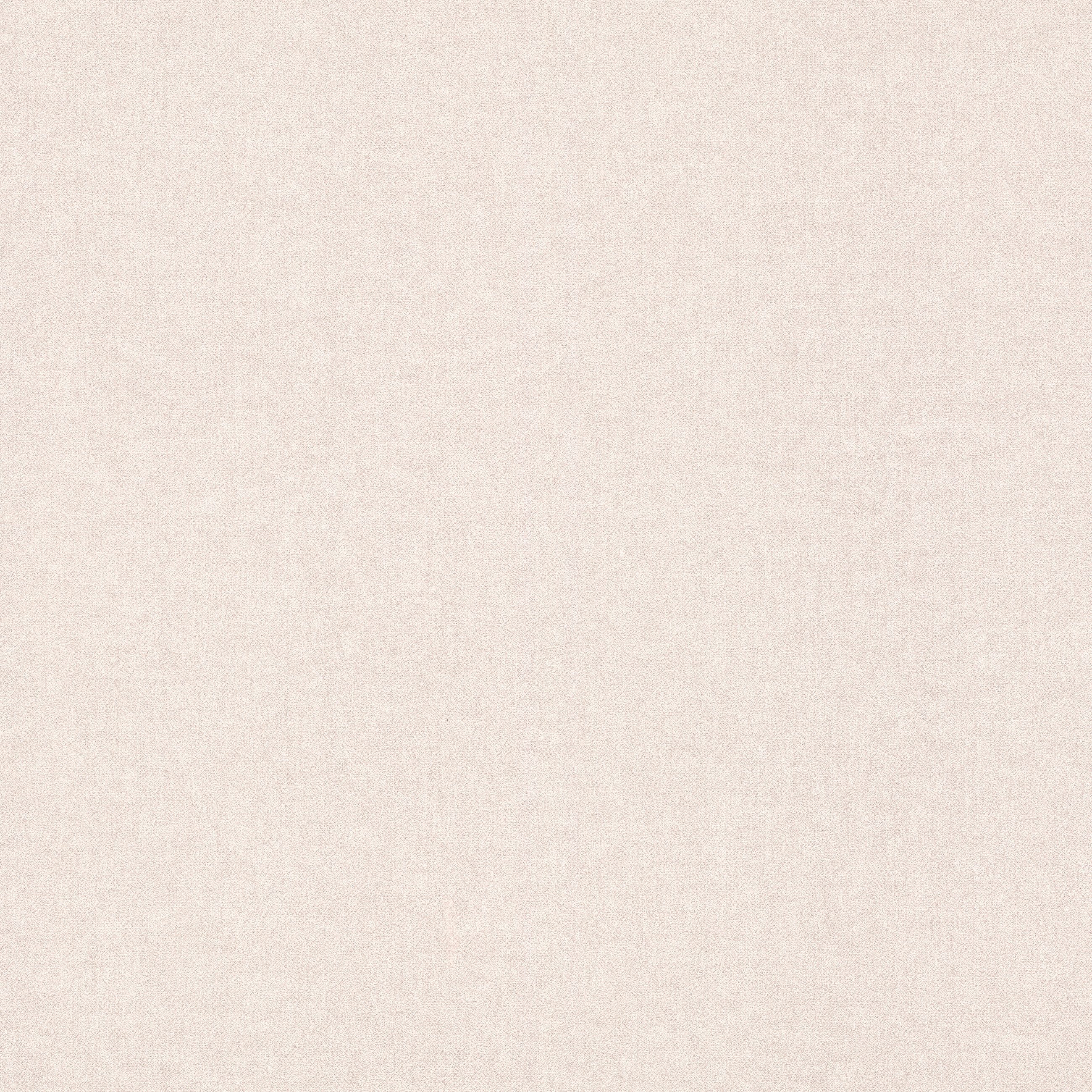 Rasch Vliestapete Leinenoptik Uni Beige Rosa, glatt, Leinenoptik, Aquarelloptik, Textiloptik, (1 Rolle, 1 St., Kollektion 'Kids World II' - 10,05 m x 0,53 m), gute Lichtbeständigkeit, feucht abwischbar, restlos abziehbar